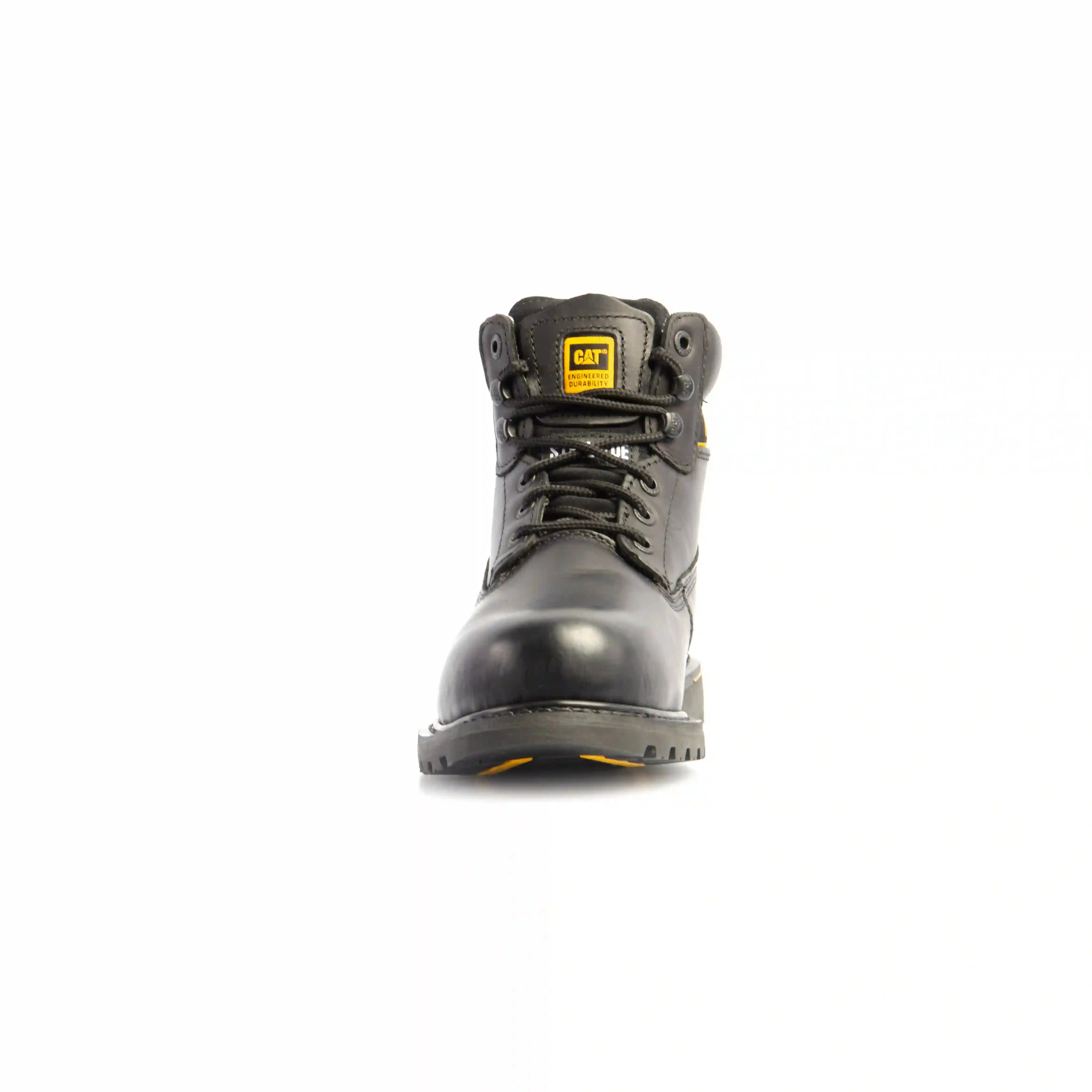 CAT 7040 SB SRC HRO Holton Black Leather Steel Safety Boot