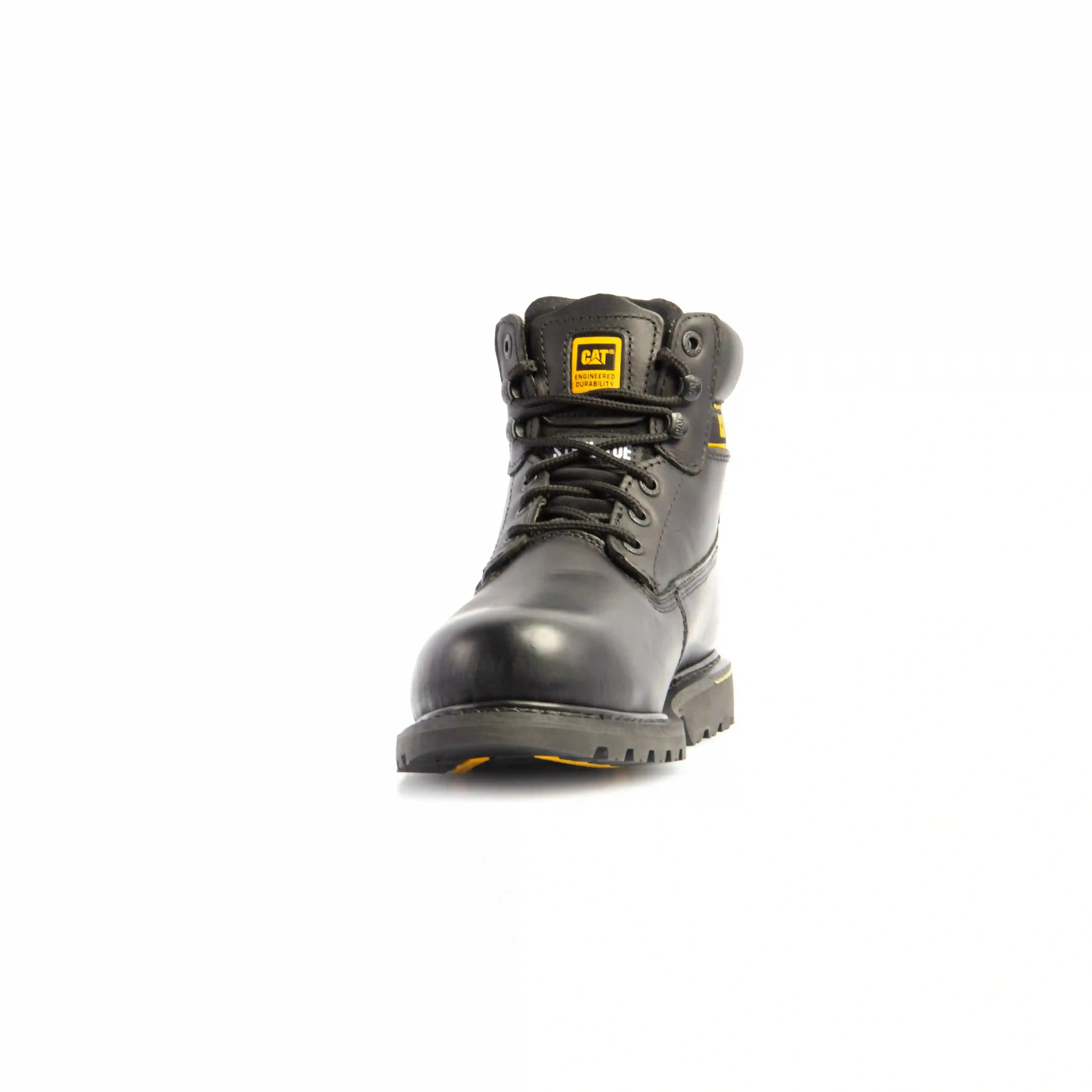 CAT 7040 SB SRC HRO Holton Black Leather Steel Safety Boot