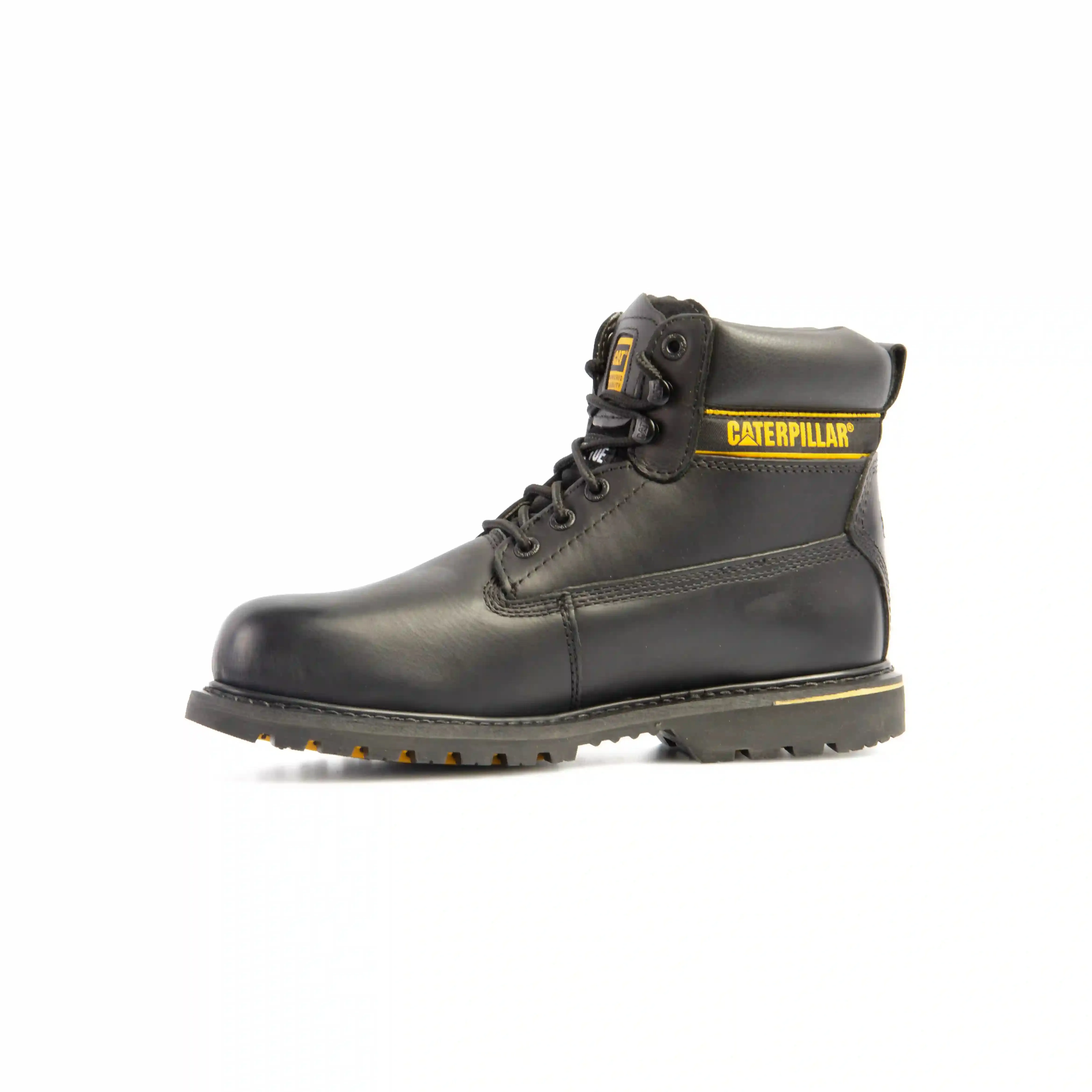 CAT 7040 SB SRC HRO Holton Black Leather Steel Safety Boot