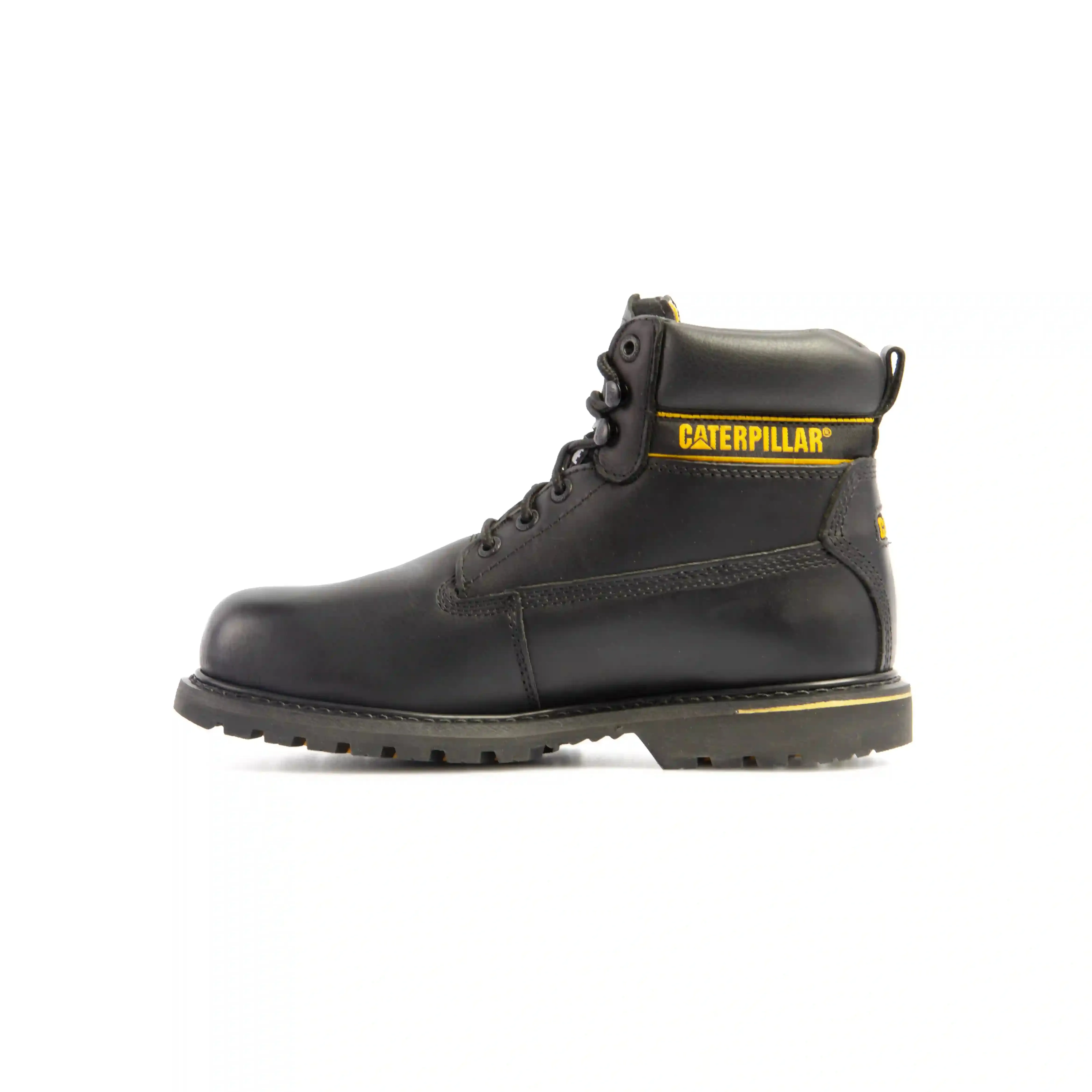 CAT 7040 SB SRC HRO Holton Black Leather Steel Safety Boot