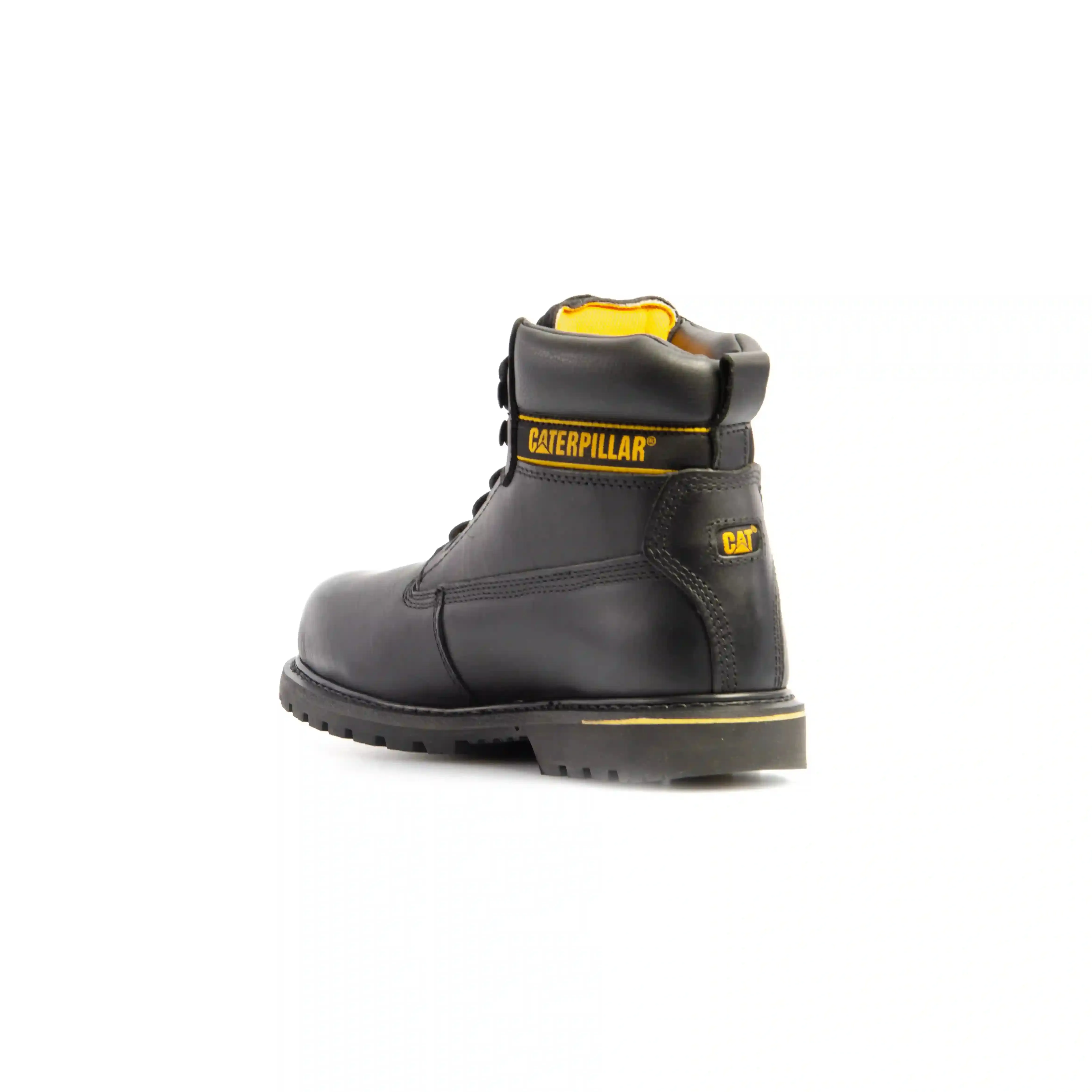 CAT 7040 SB SRC HRO Holton Black Leather Steel Safety Boot