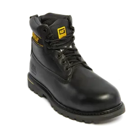 CAT 7040 SB SRC HRO Holton Black Leather Steel Safety Boot