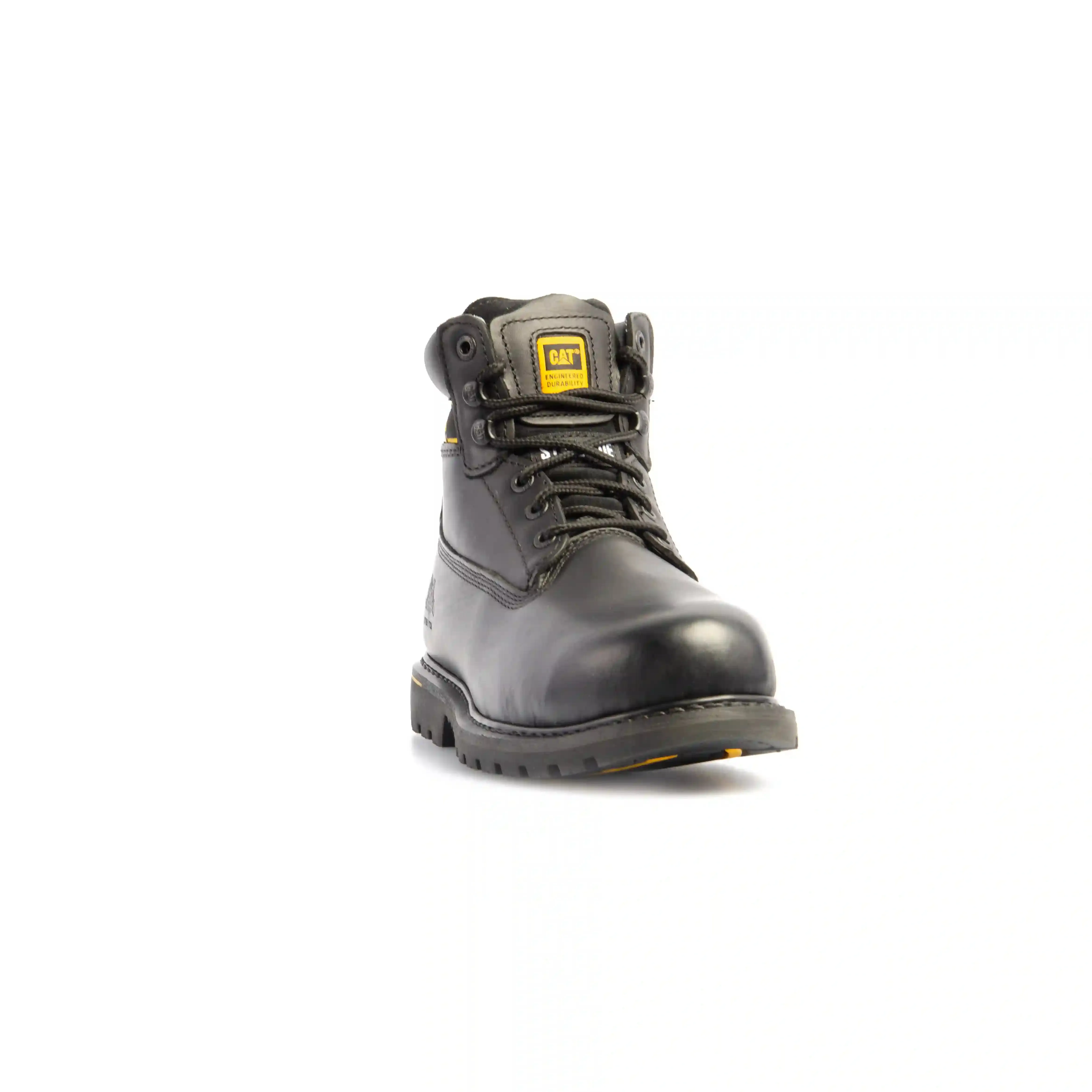 CAT 7040 SB SRC HRO Holton Black Leather Steel Safety Boot