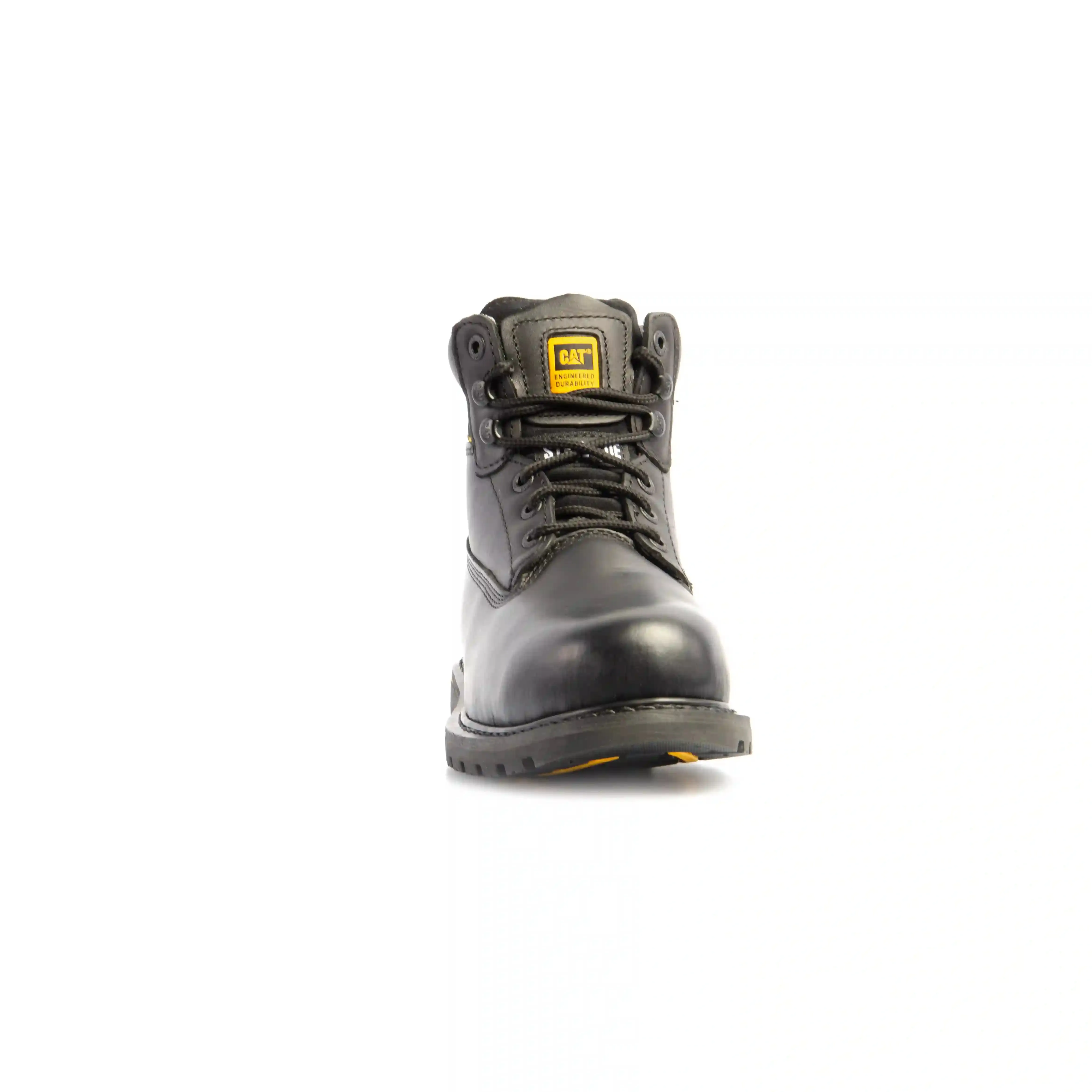 CAT 7040 SB SRC HRO Holton Black Leather Steel Safety Boot