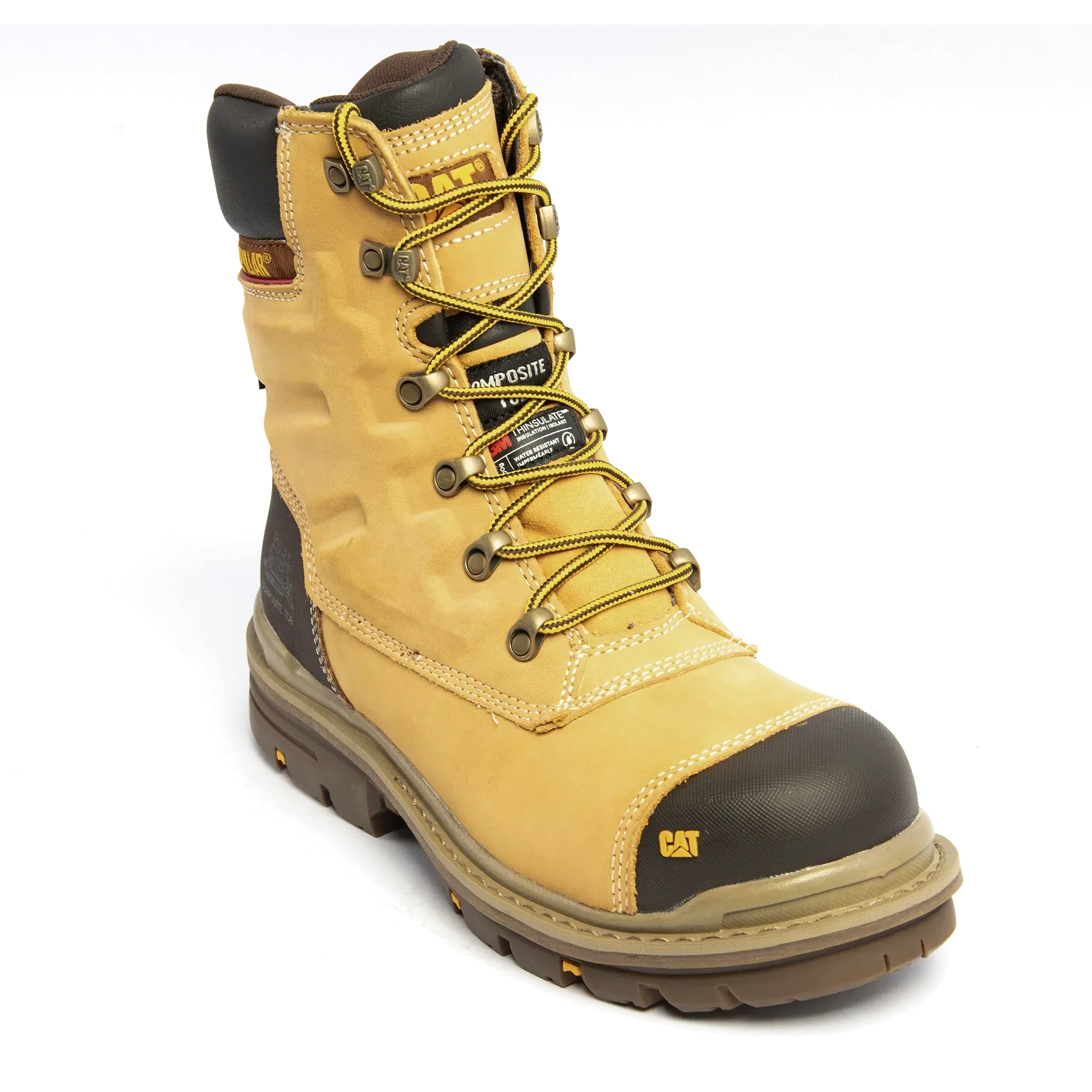 CAT 7063 S3/SRC/HRO Premier 8 Honey Safety Boot