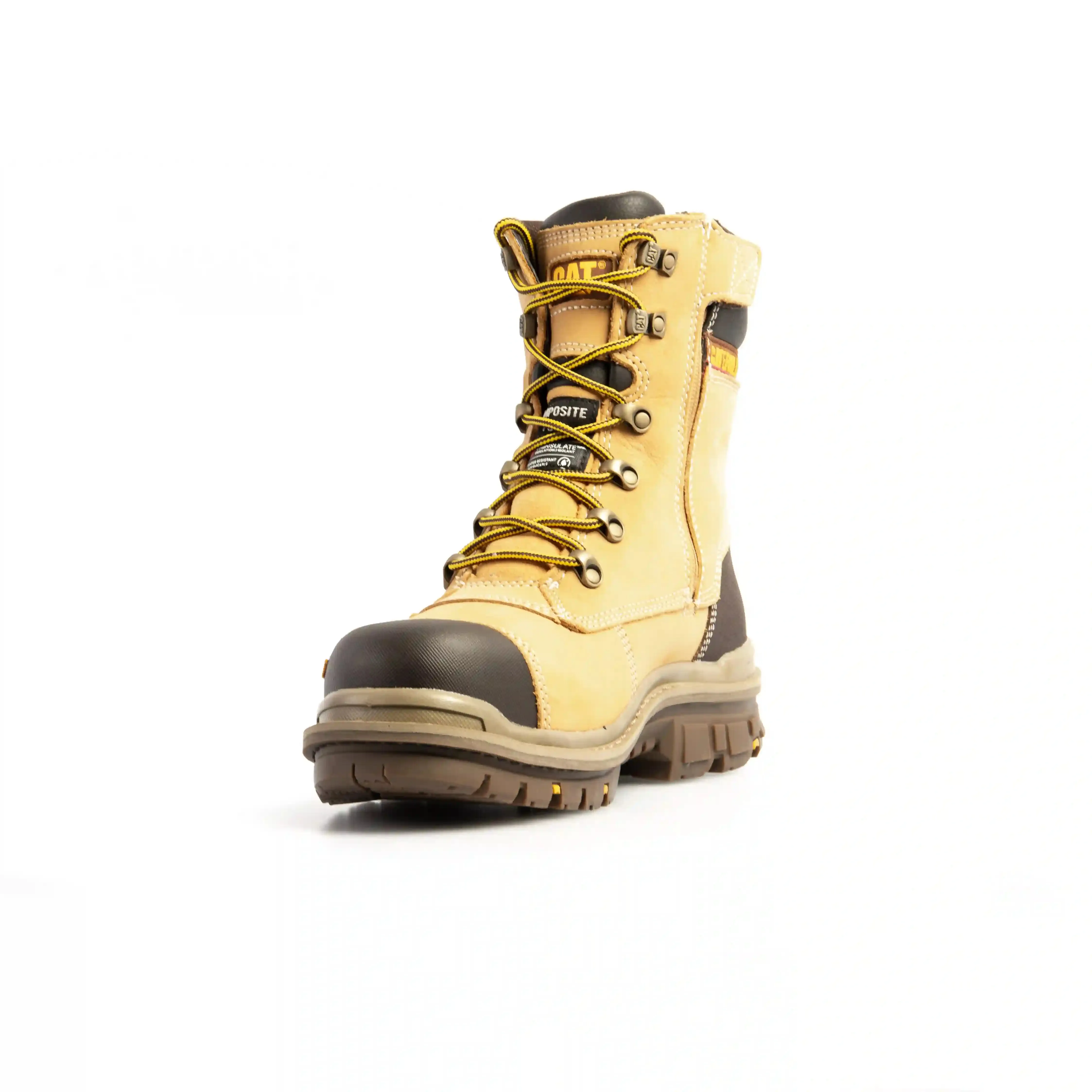 CAT 7063 S3/SRC/HRO Premier 8 Honey Safety Boot