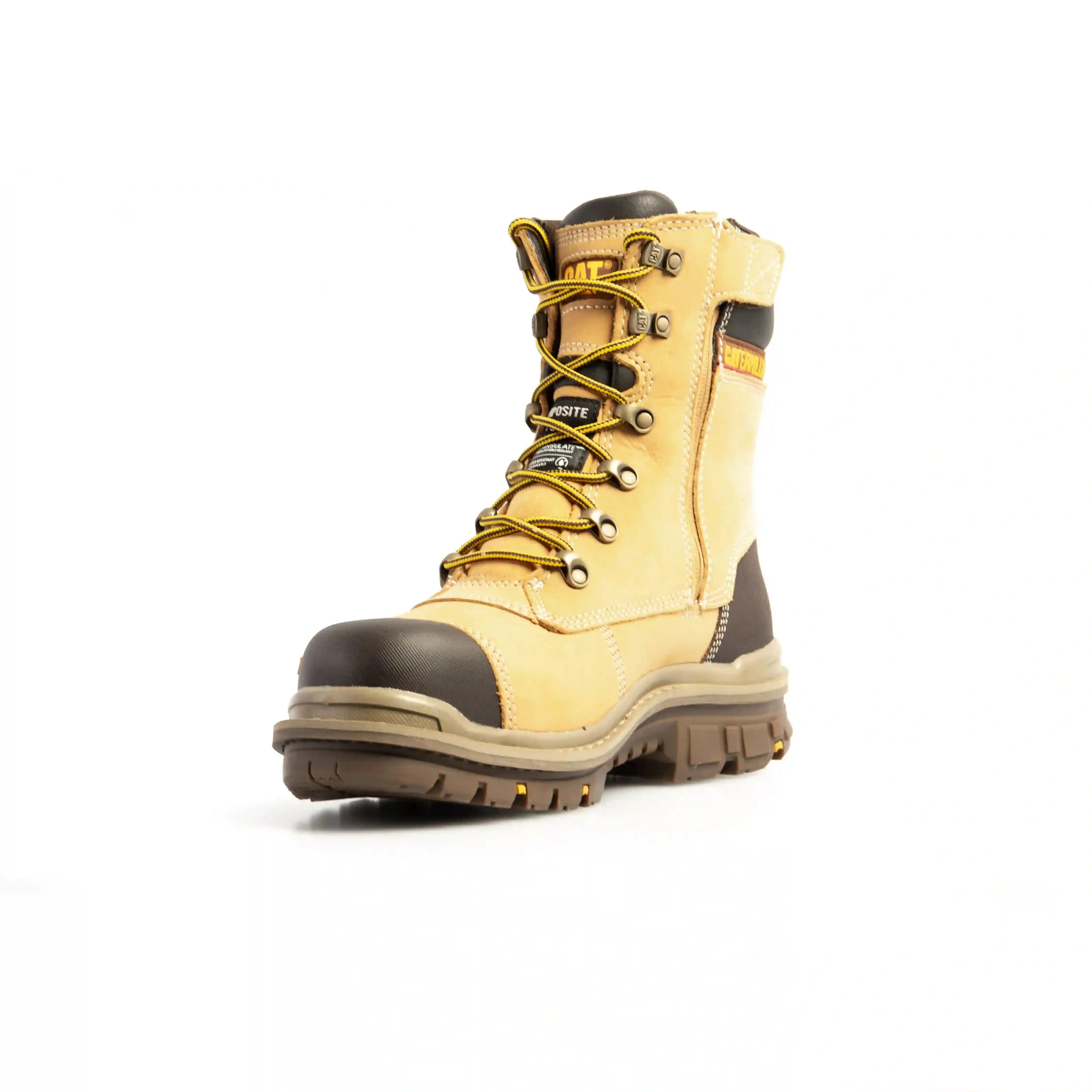 CAT 7063 S3/SRC/HRO Premier 8 Honey Safety Boot