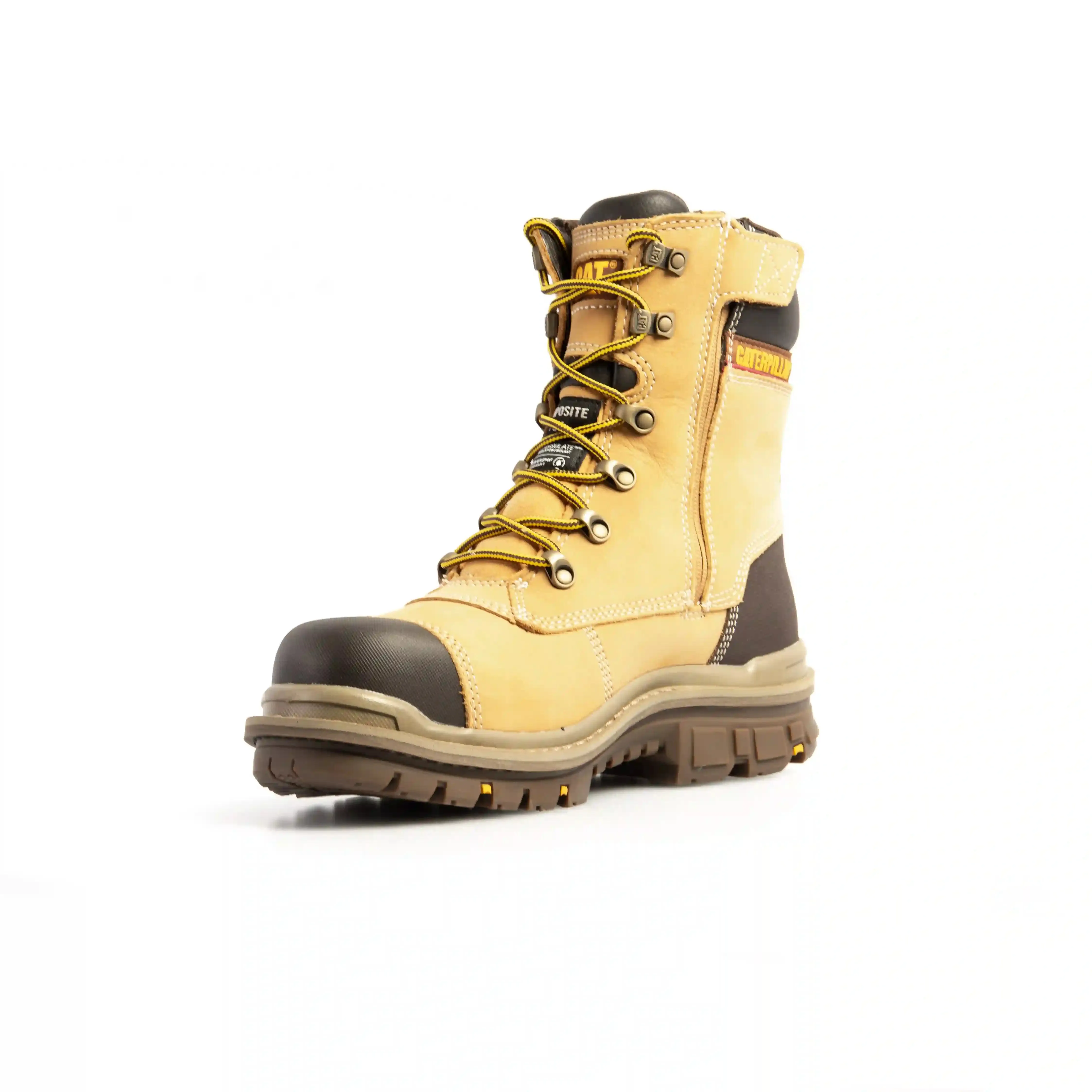 CAT 7063 S3/SRC/HRO Premier 8 Honey Safety Boot