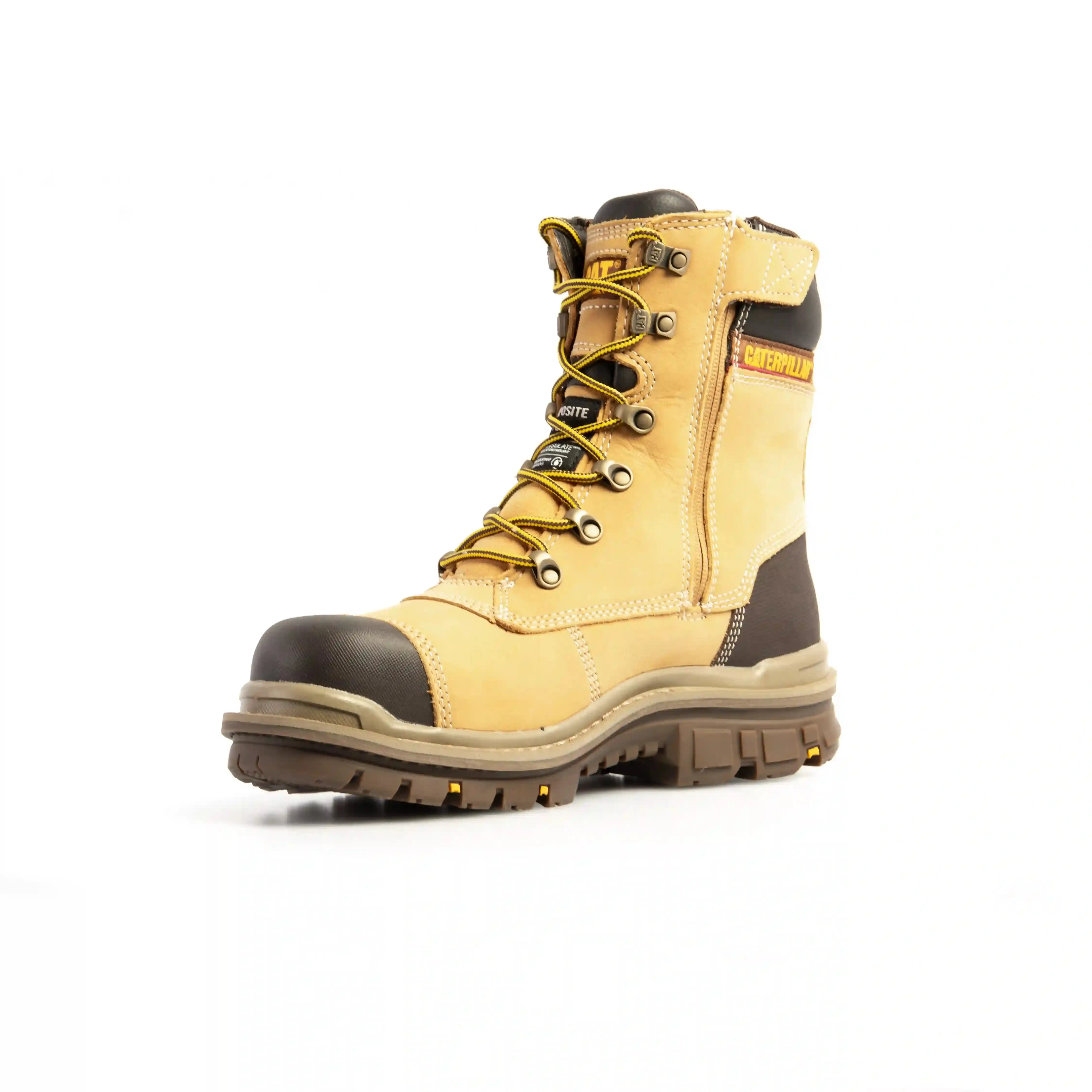 CAT 7063 S3/SRC/HRO Premier 8 Honey Safety Boot