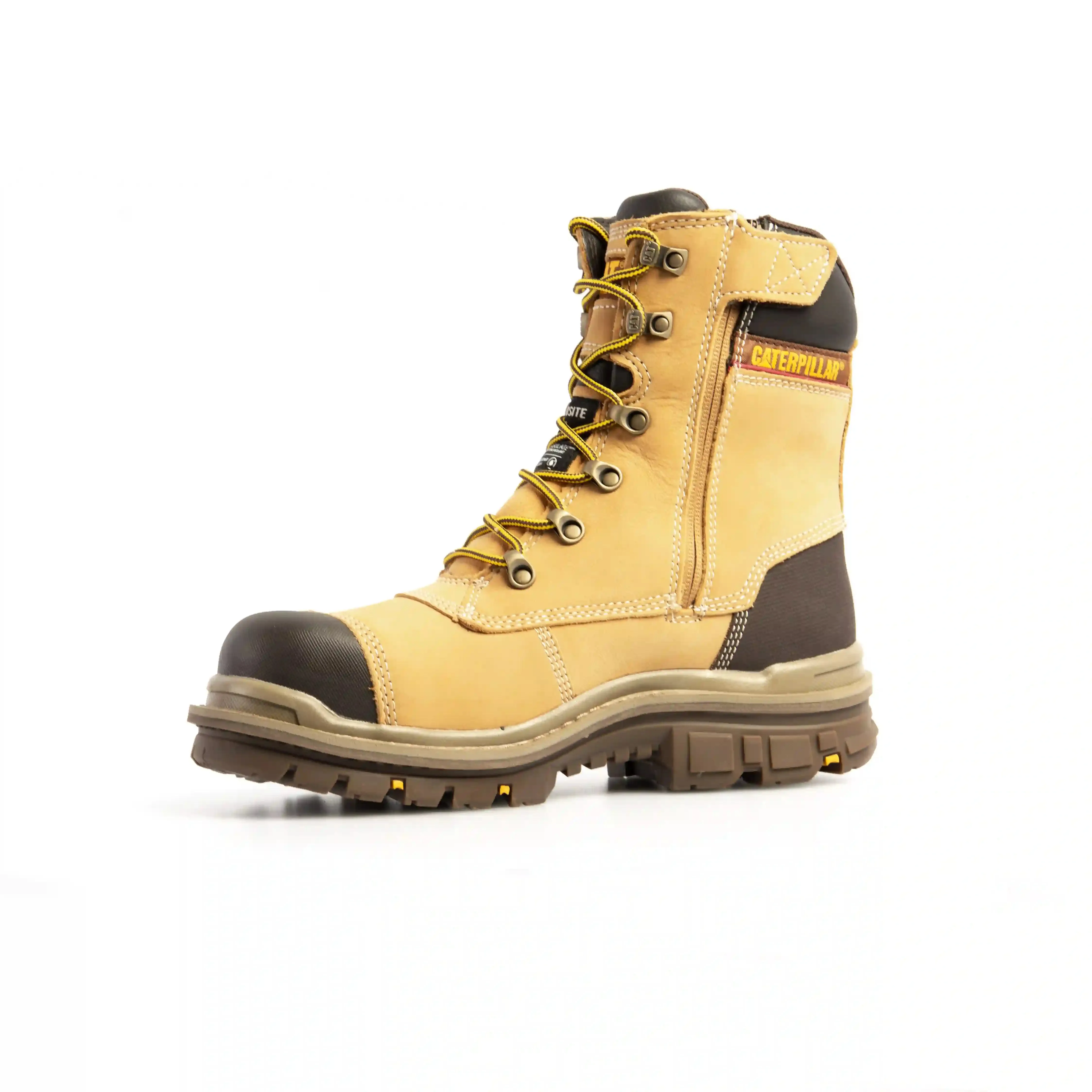 CAT 7063 S3/SRC/HRO Premier 8 Honey Safety Boot