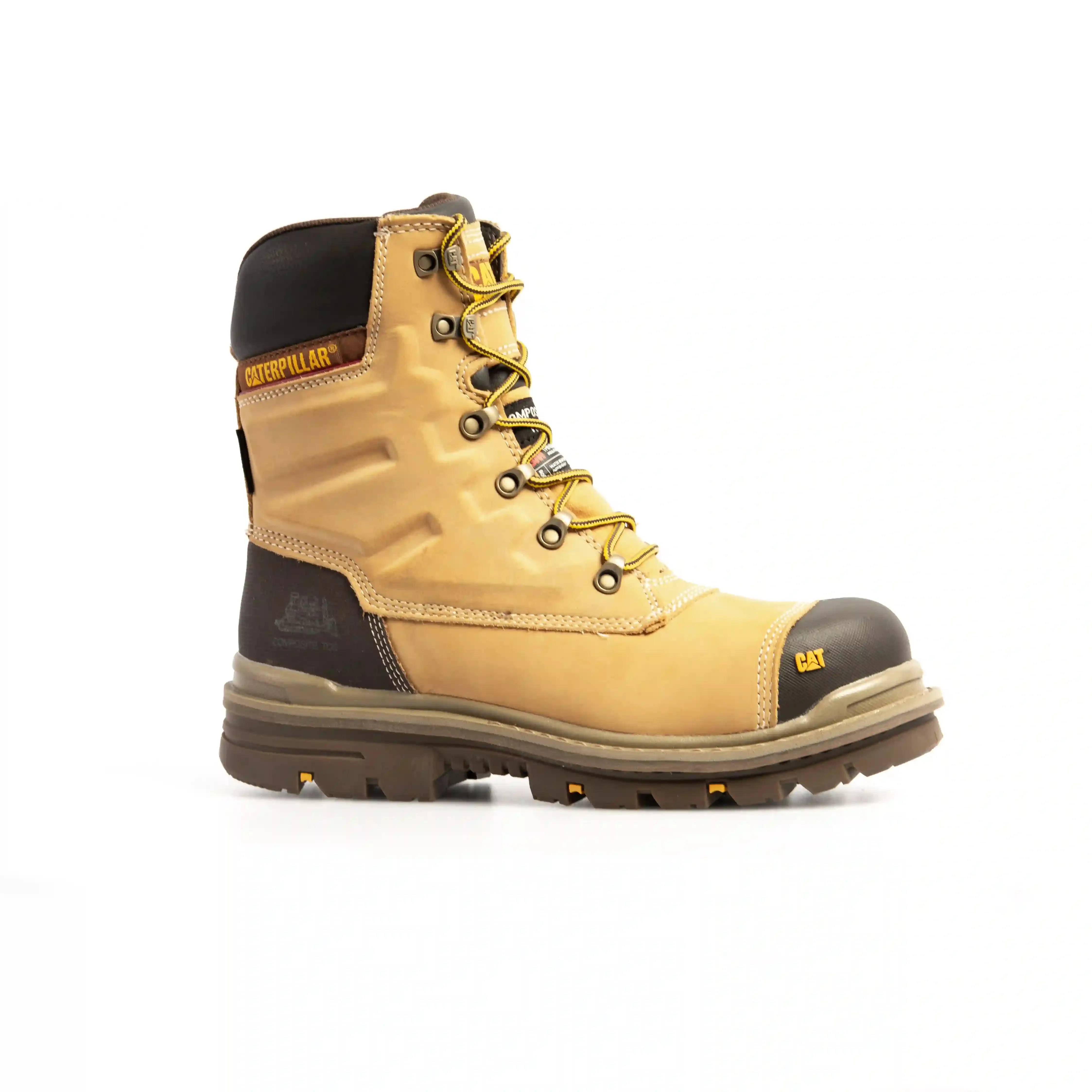 CAT 7063 S3/SRC/HRO Premier 8 Honey Safety Boot