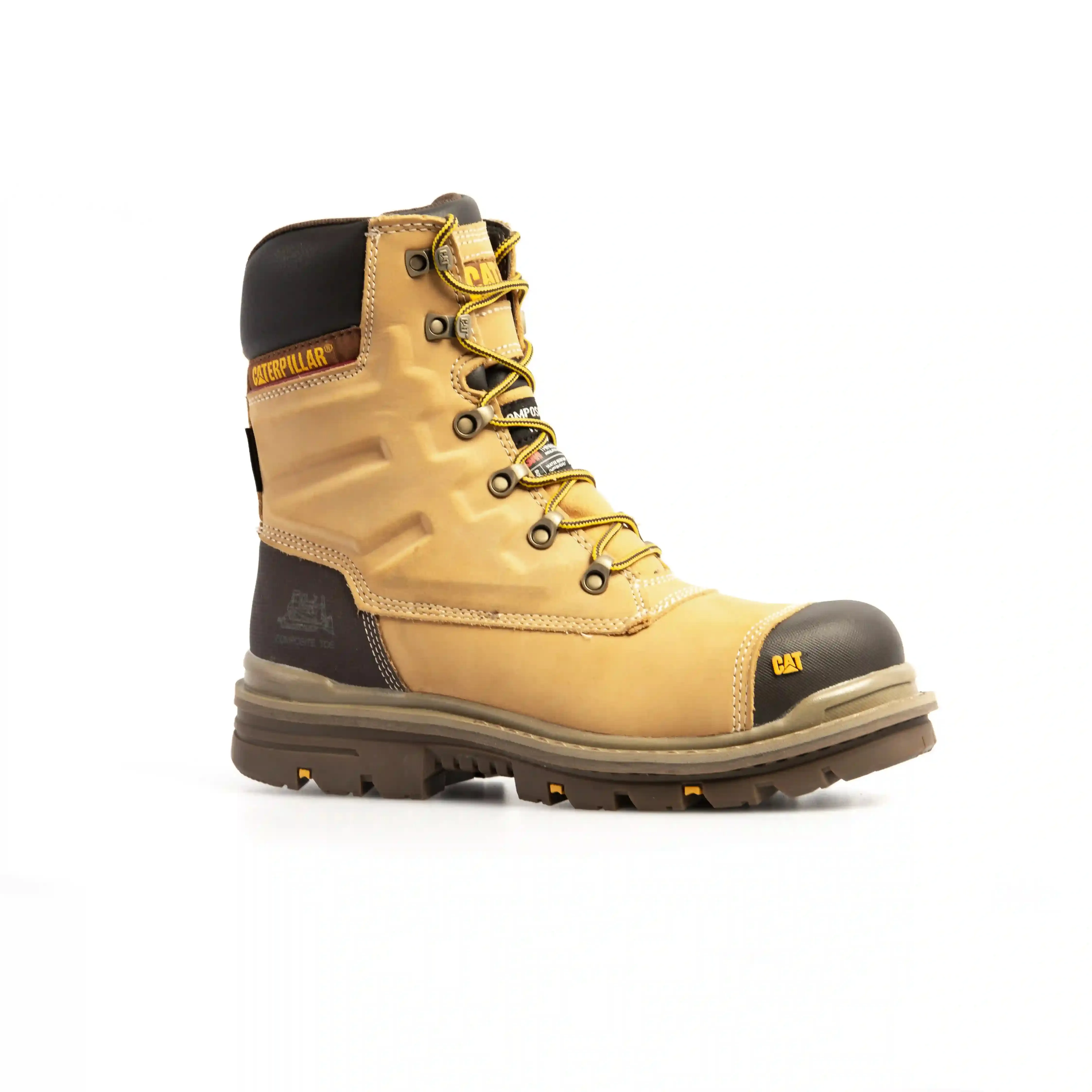 CAT 7063 S3/SRC/HRO Premier 8 Honey Safety Boot