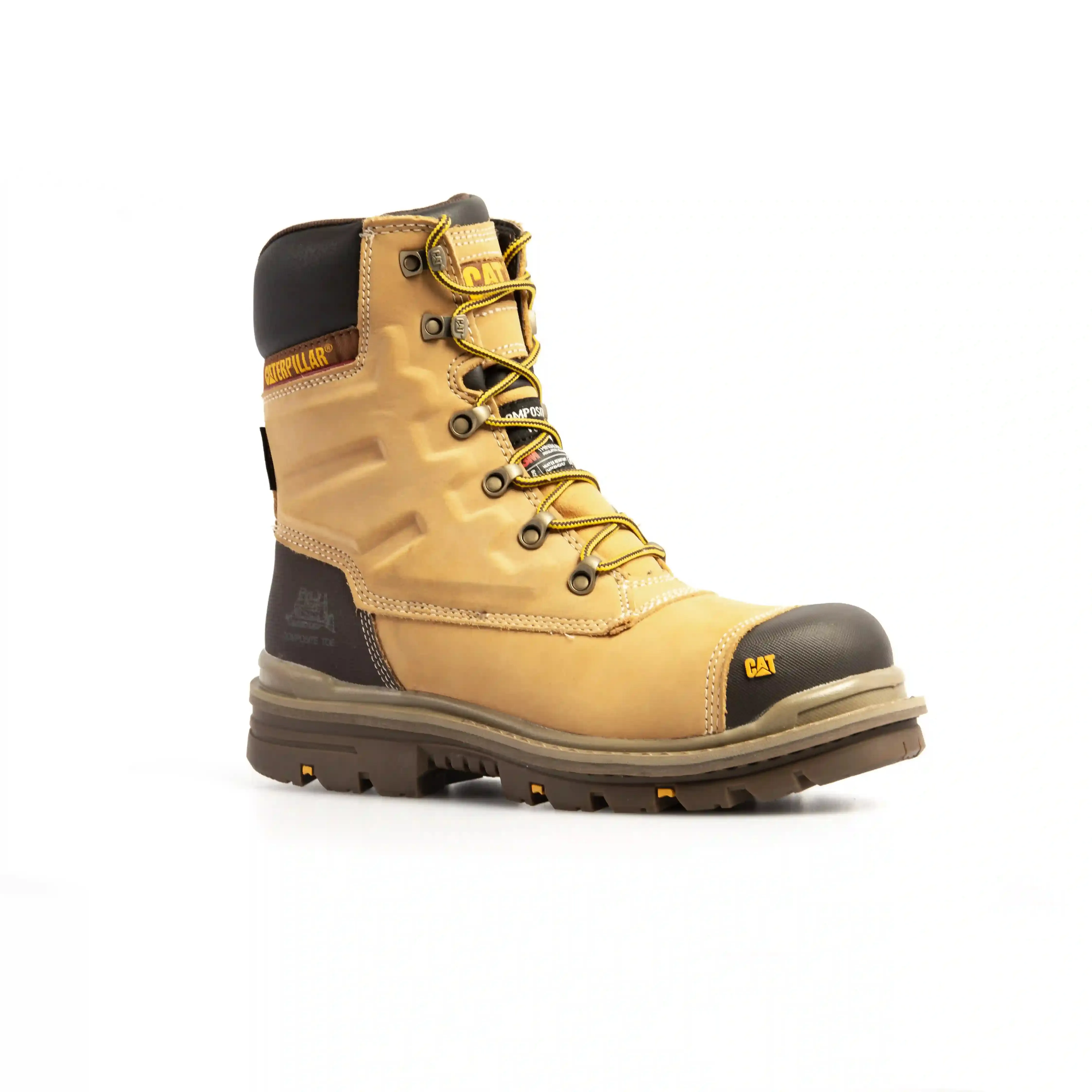 CAT 7063 S3/SRC/HRO Premier 8 Honey Safety Boot