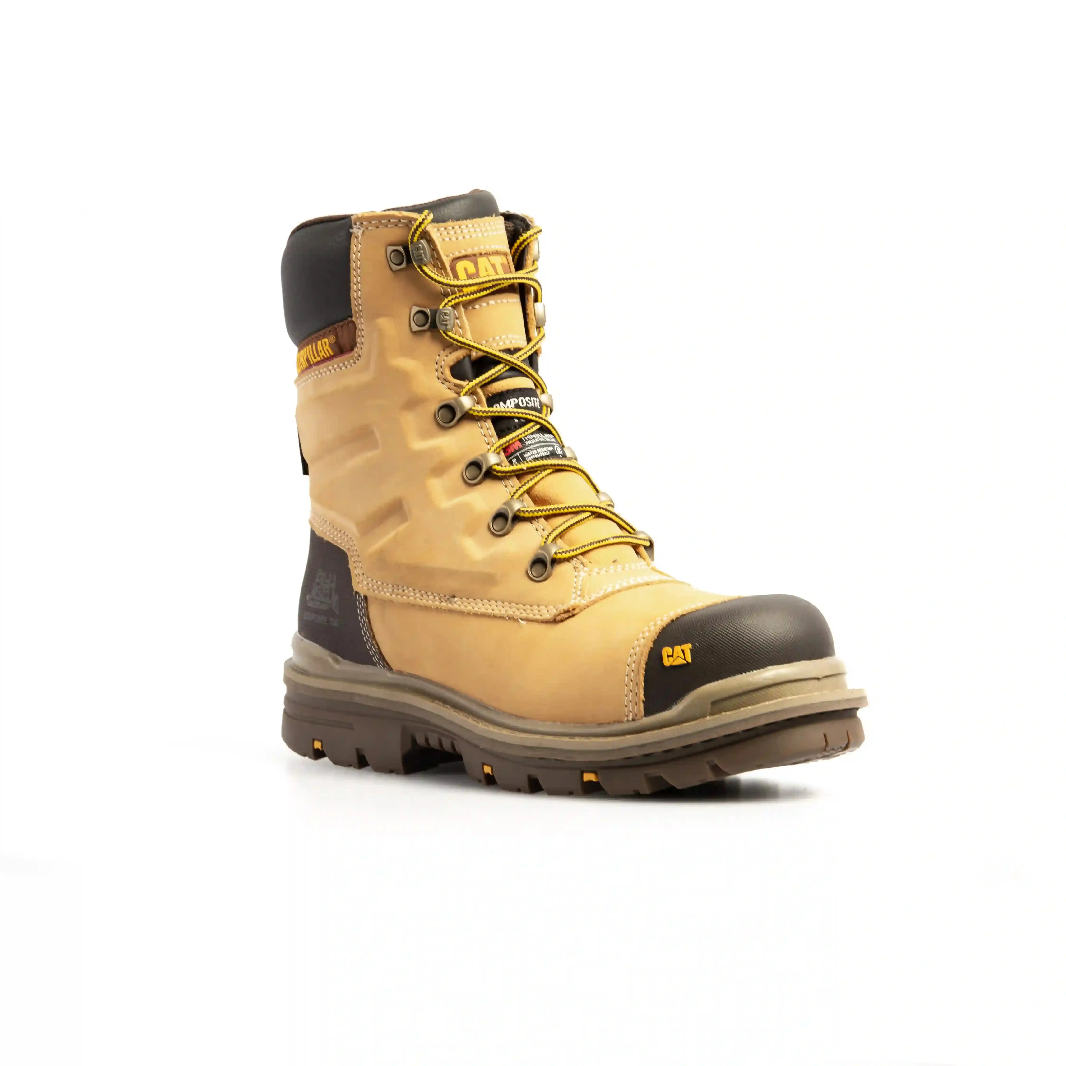 CAT 7063 S3/SRC/HRO Premier 8 Honey Safety Boot