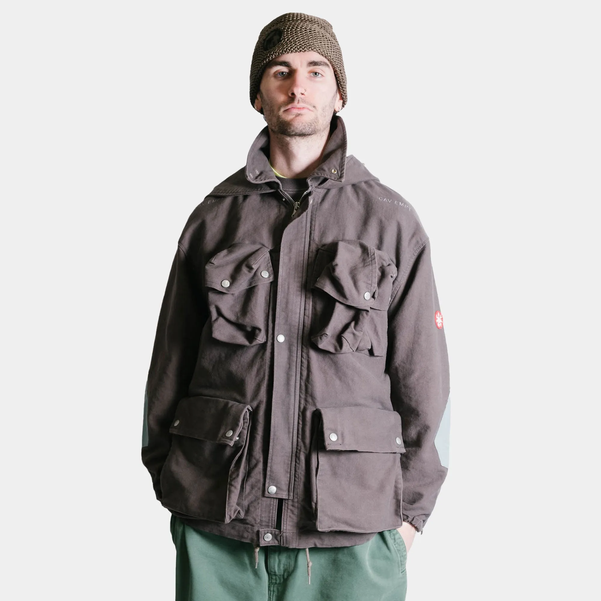 Cav Empt Utility Zip BDU Jacket - Grey