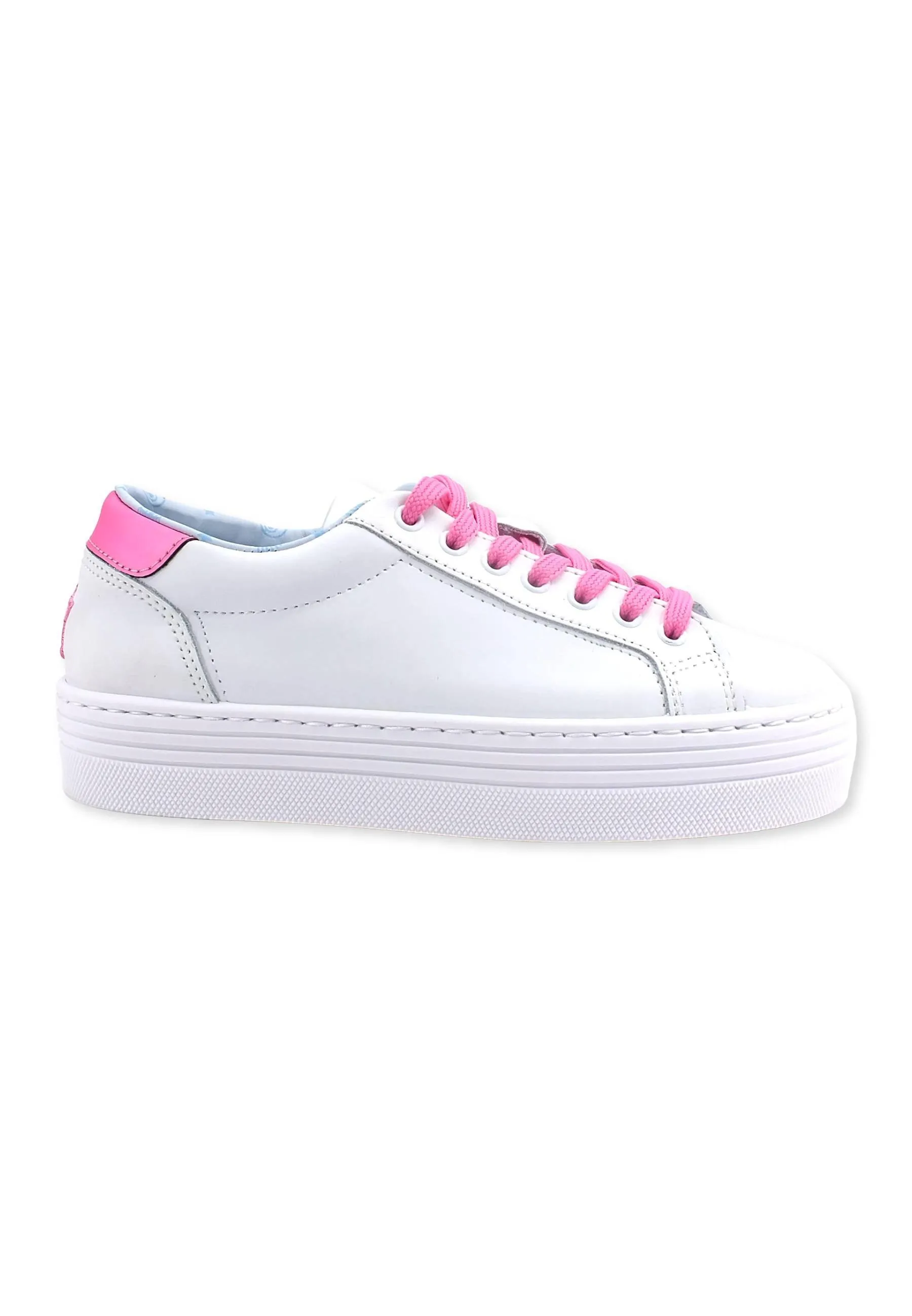 CHIARA FERRAGNI Sneaker Tennis Donna White Pink CF2917-072