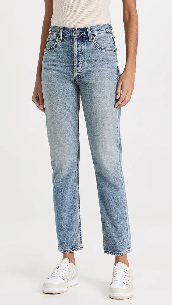 Citizens of Humanity   Charlotte High Rise Straight Jeans 