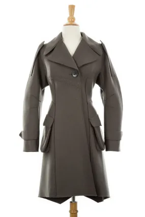 Cool Grey Wool Coat