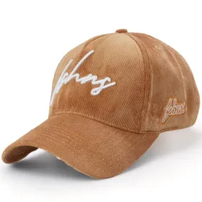 Corduroy Composer Hat (Camel)