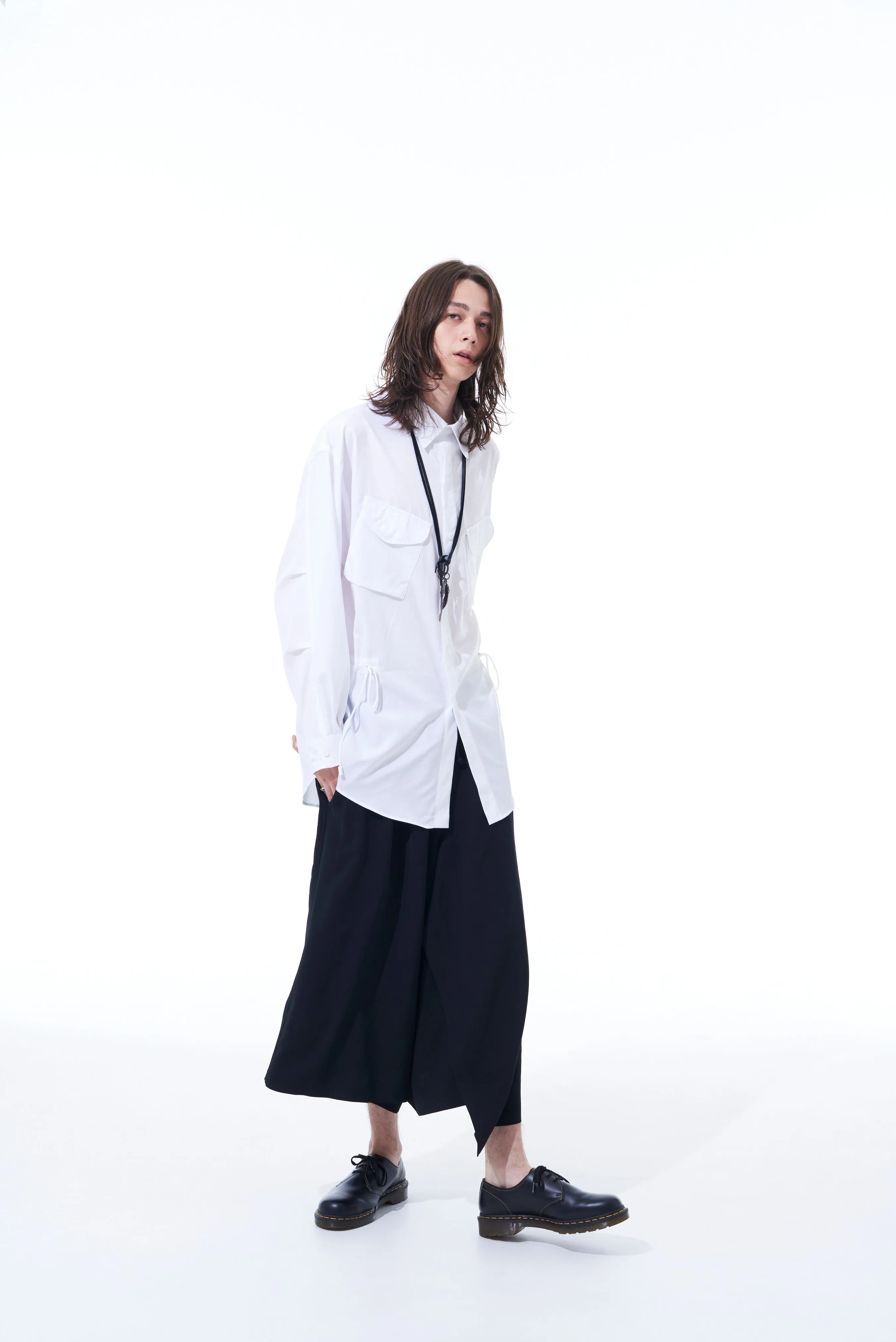 COTTON BROAD CLOTH MODS COAT-INSPIRED SHIRT