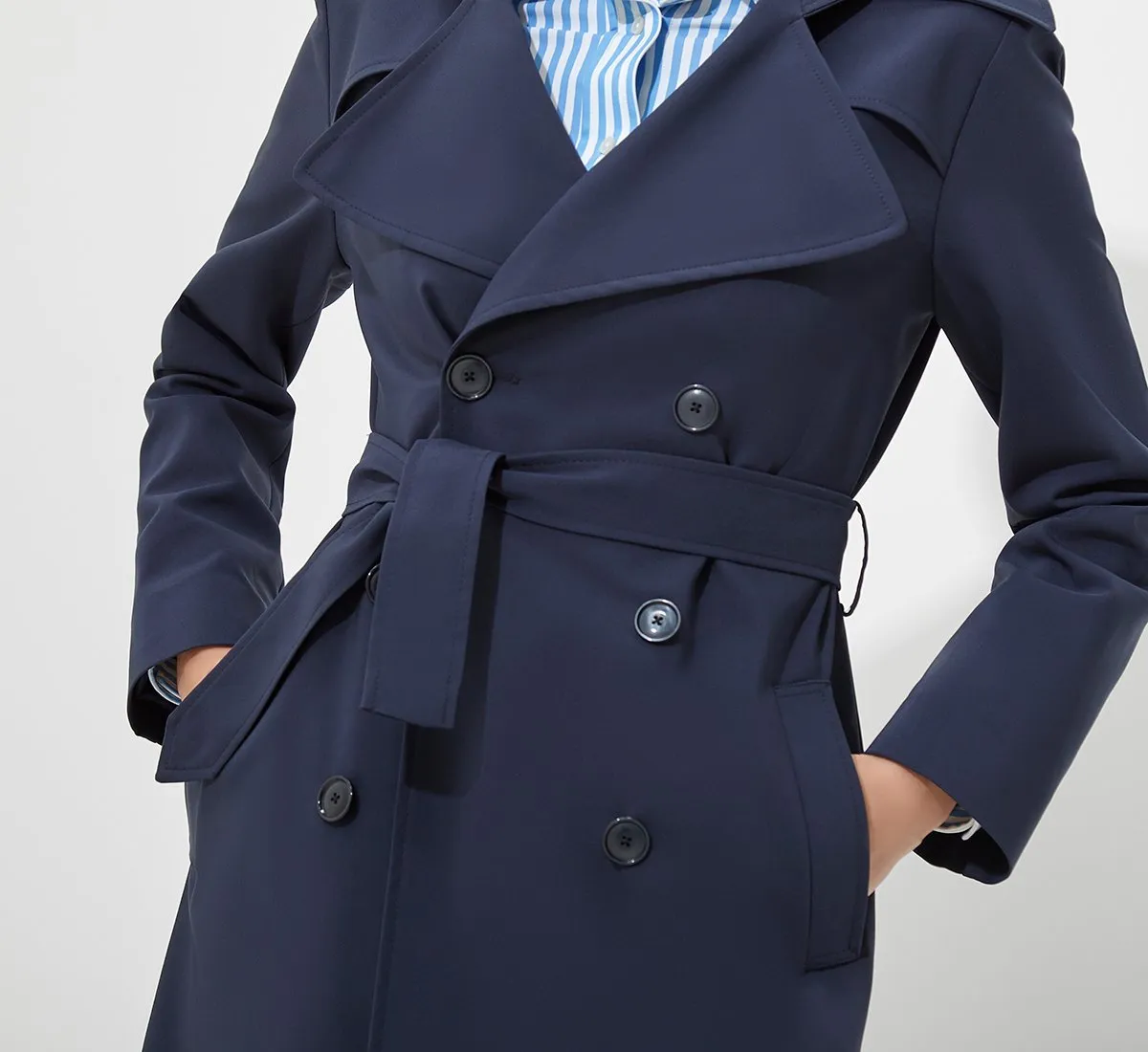 Cotton trench coat