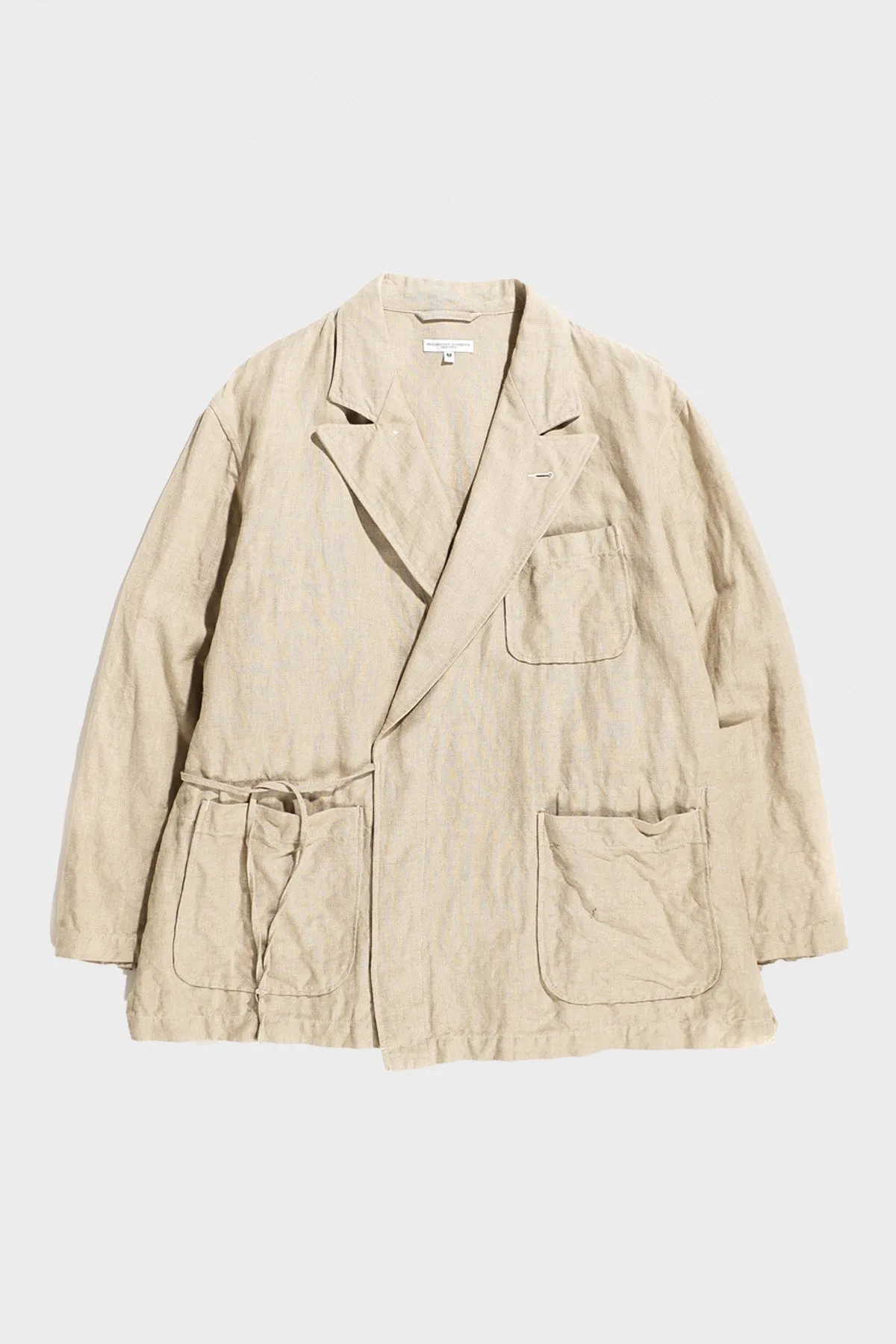 D Sum Jacket - Natural Linen Cotton