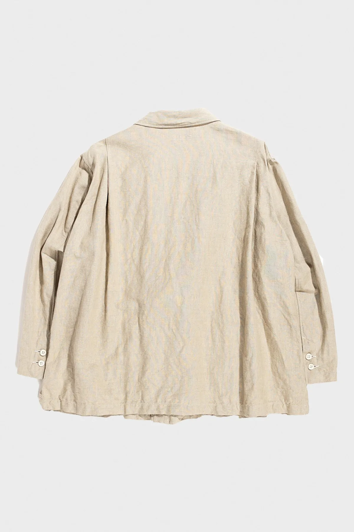 D Sum Jacket - Natural Linen Cotton