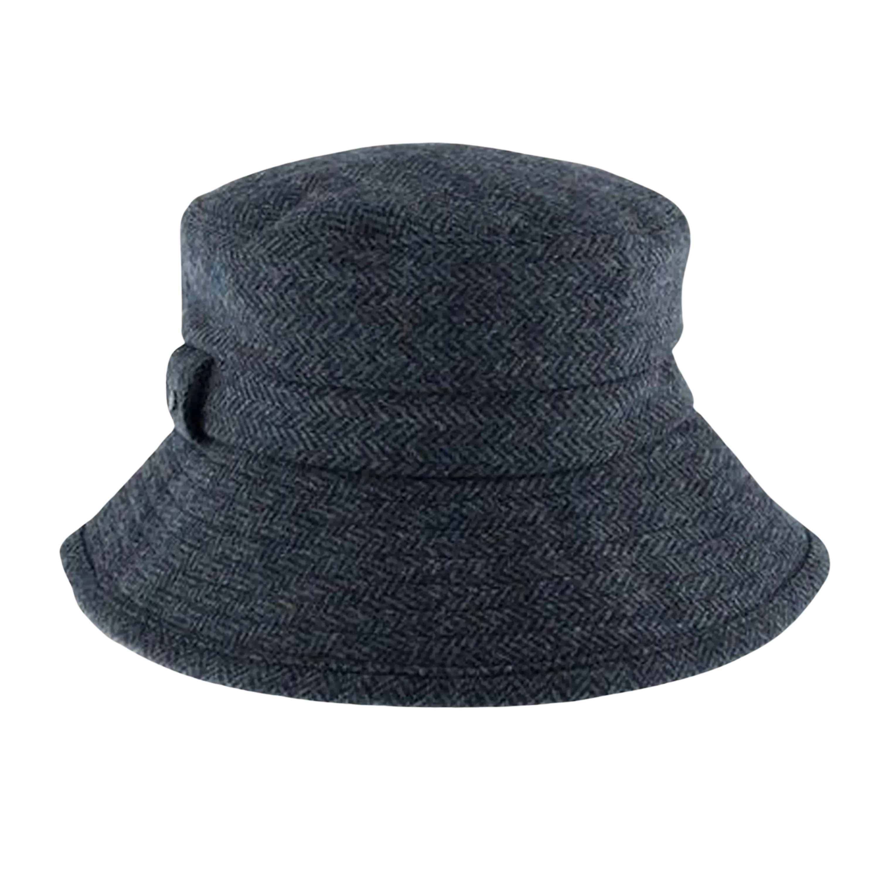 Dents Abraham Moon Herringbone Bucket Hat