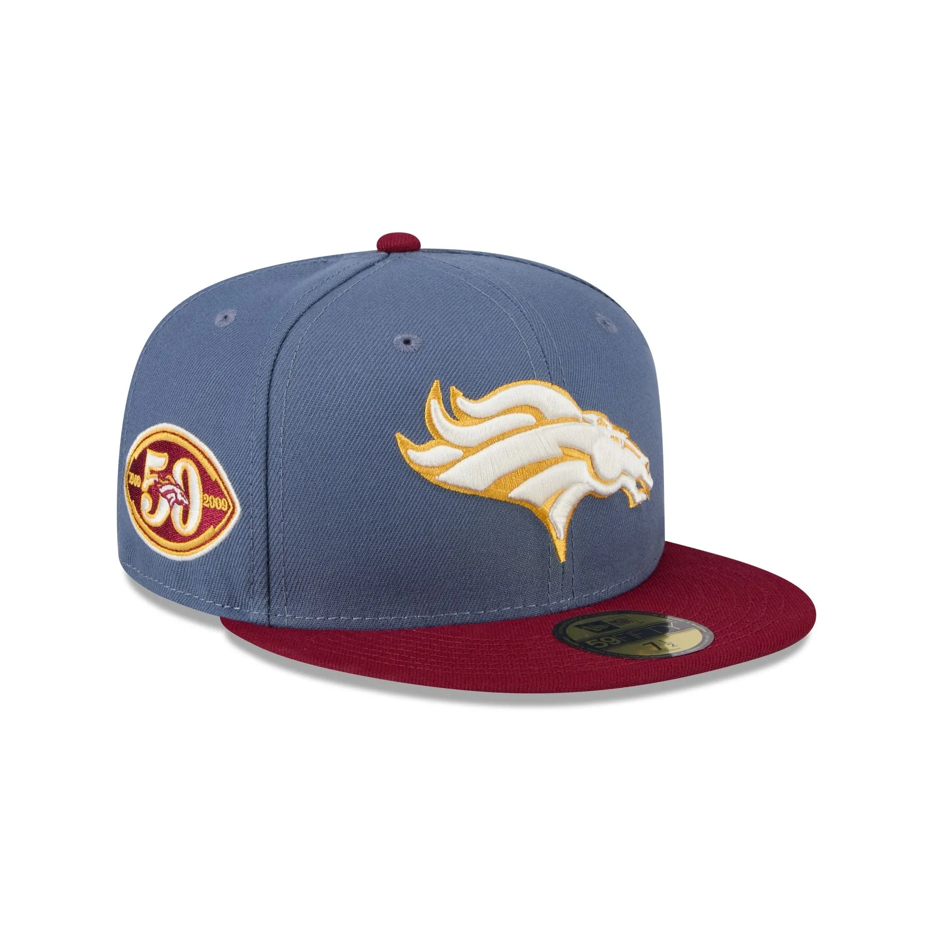 Denver Broncos Deep Blue 59FIFTY Fitted Hat