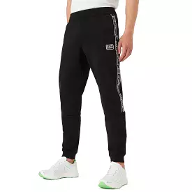 Emporio Armani EA7 Tape Leg Jogger - Black