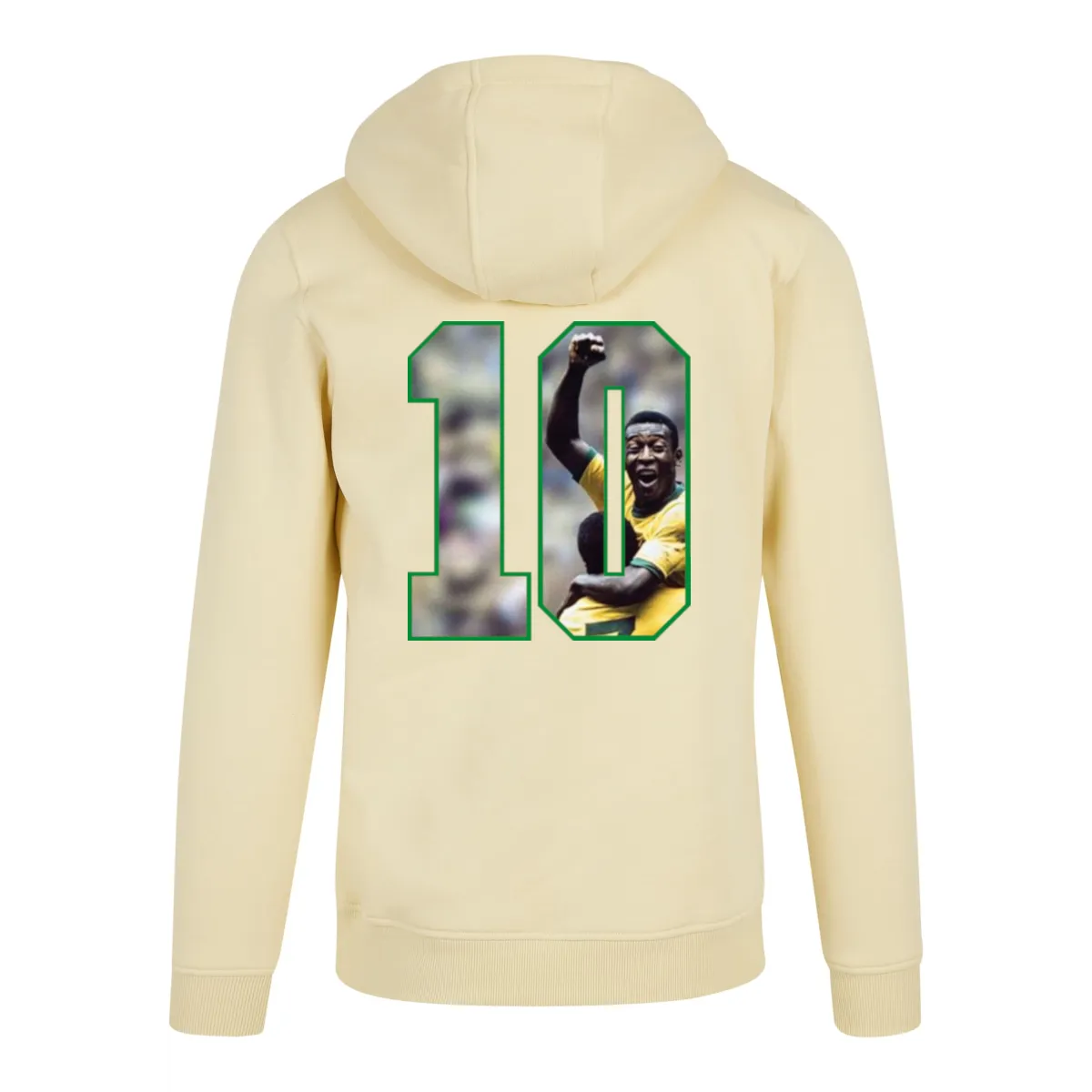 FC Eleven - Pelé O Rei Hooded Sweater - Yellow