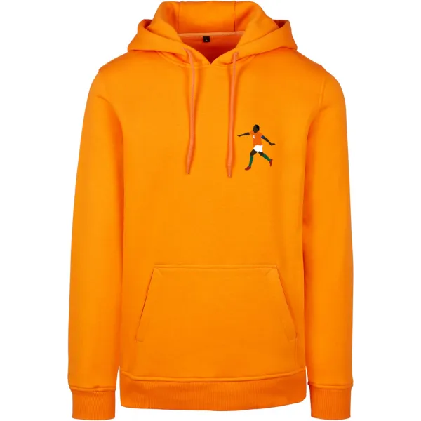 FC Eleven - The African King Hooded Sweater - Orange