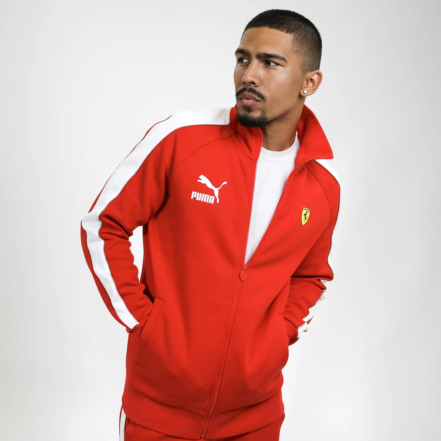 Ferrari Iconic T7 Track Jacket - Mens