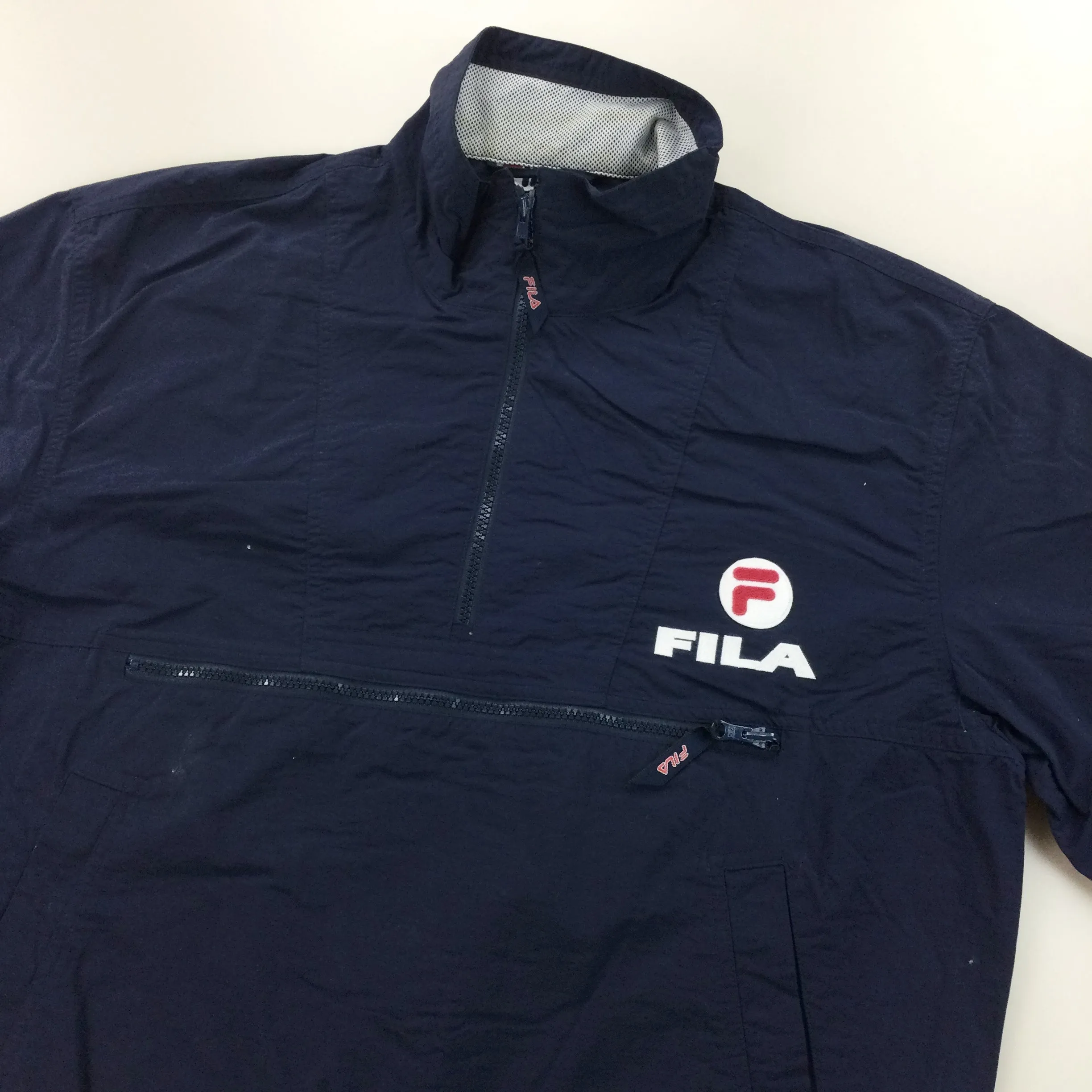 Fila 90s 1/4 Zip Jacket - Medium