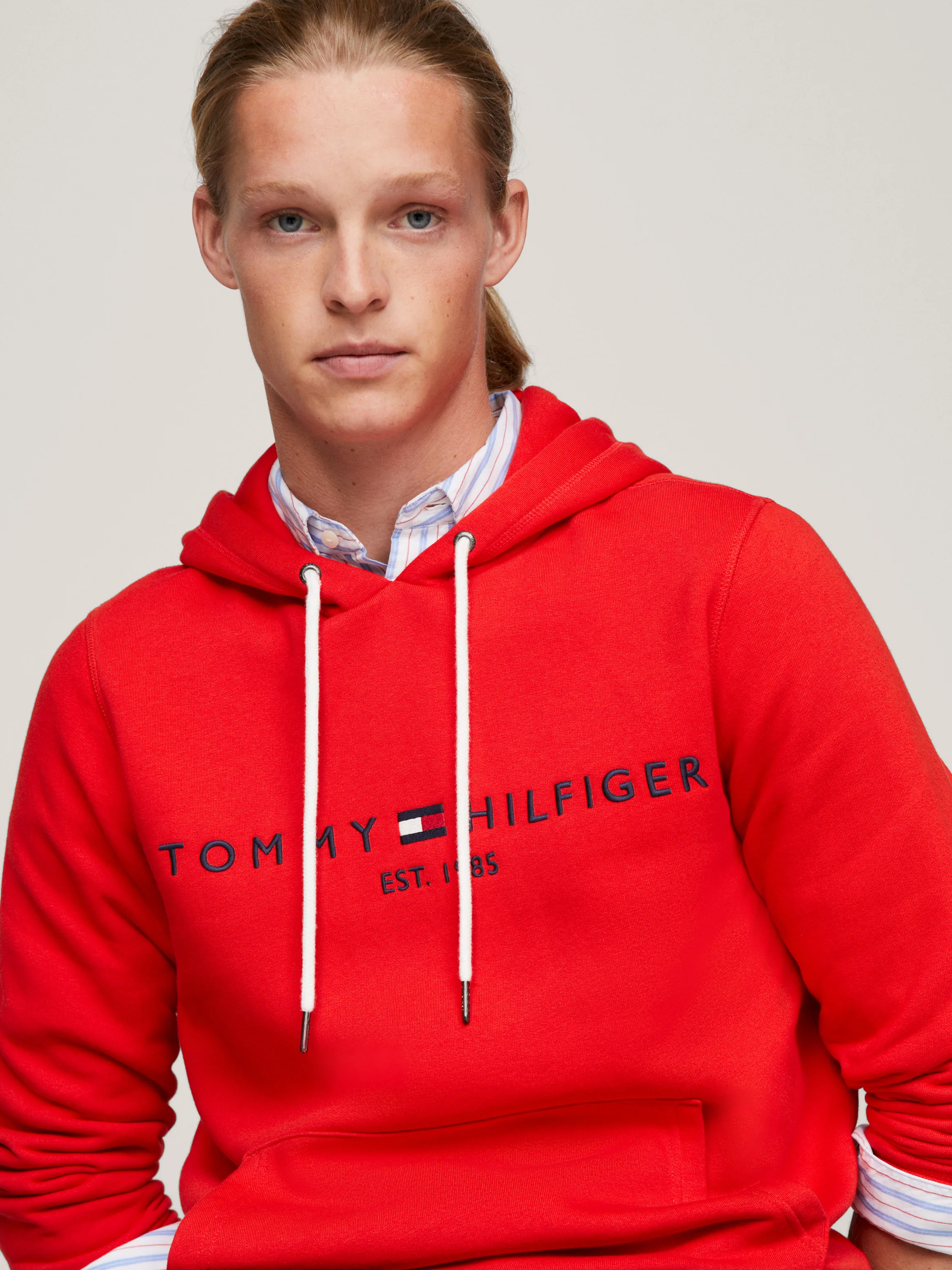 Flex Logo Hoodie |  Sweatshirts & Hoodies |  Tommy Hilfiger