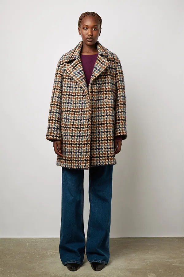 Gerard Darel SALEHA PRINCE OF WALES SHORT COAT