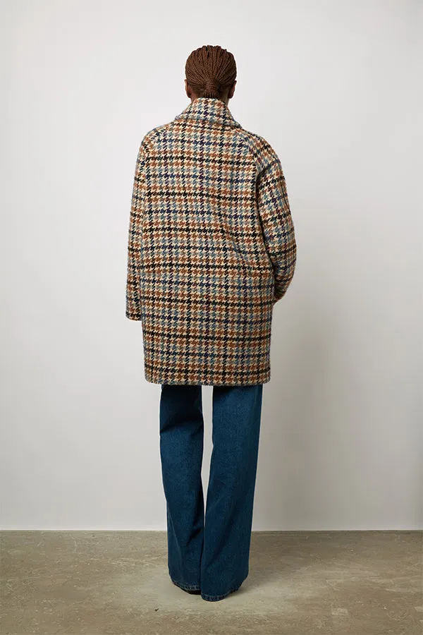 Gerard Darel SALEHA PRINCE OF WALES SHORT COAT