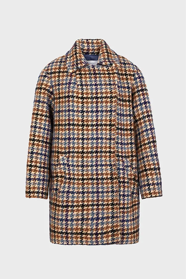 Gerard Darel SALEHA PRINCE OF WALES SHORT COAT