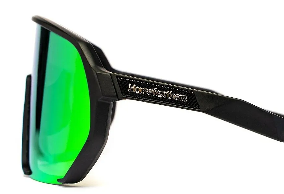 glasses Horsefeathers Archie - Black/Mirror Green