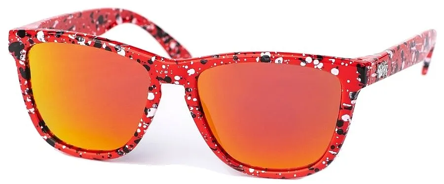 glasses Pitcha Baldan - Spatter Red/Red Polarized