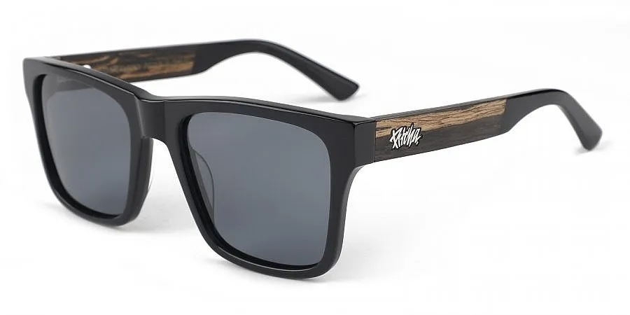 glasses Pitcha Maasai V - Black/Grey/Black Zebra/Polarized