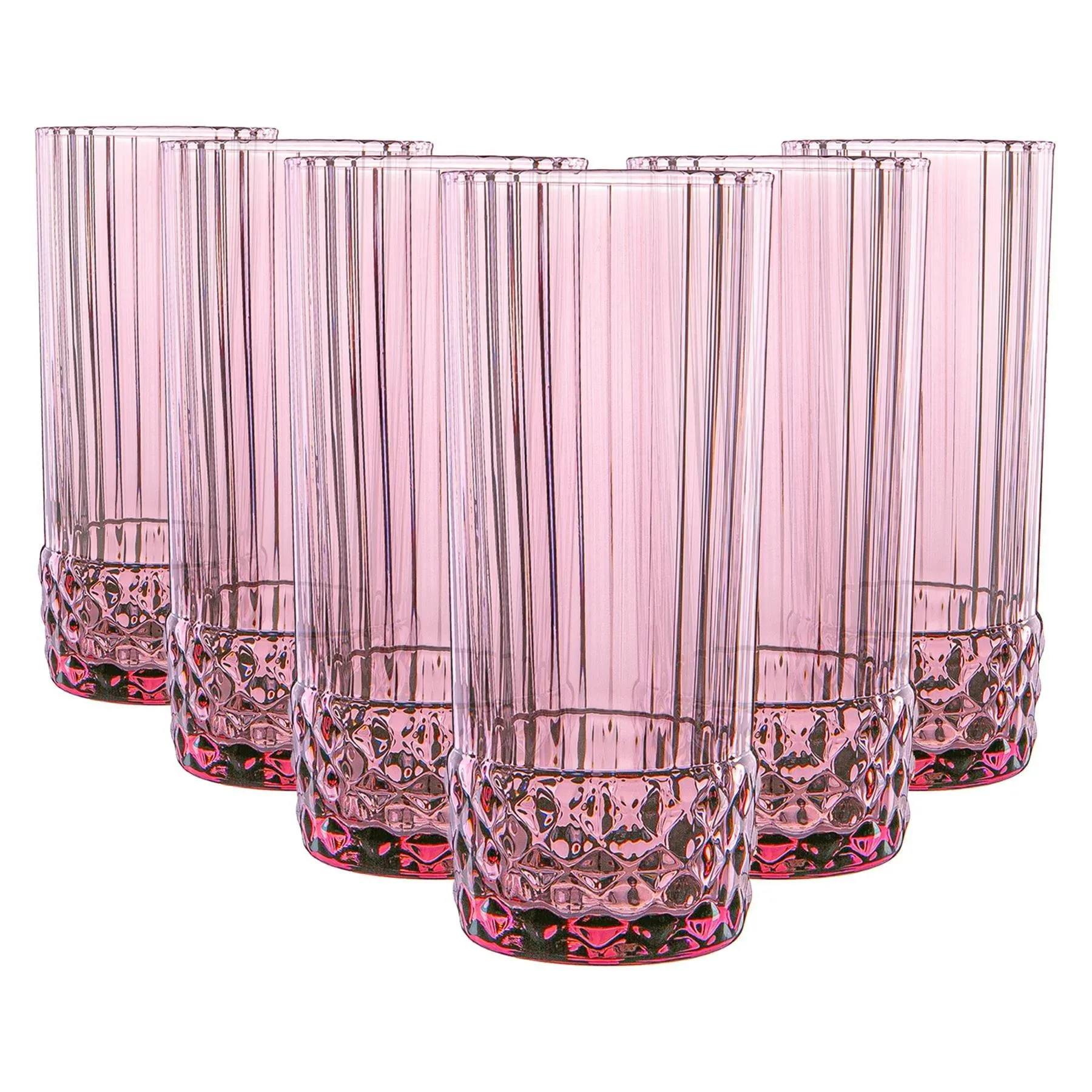 Glassware | America '20s Highball Glasses - 400ml - Pack of 12 | Bormioli Rocco