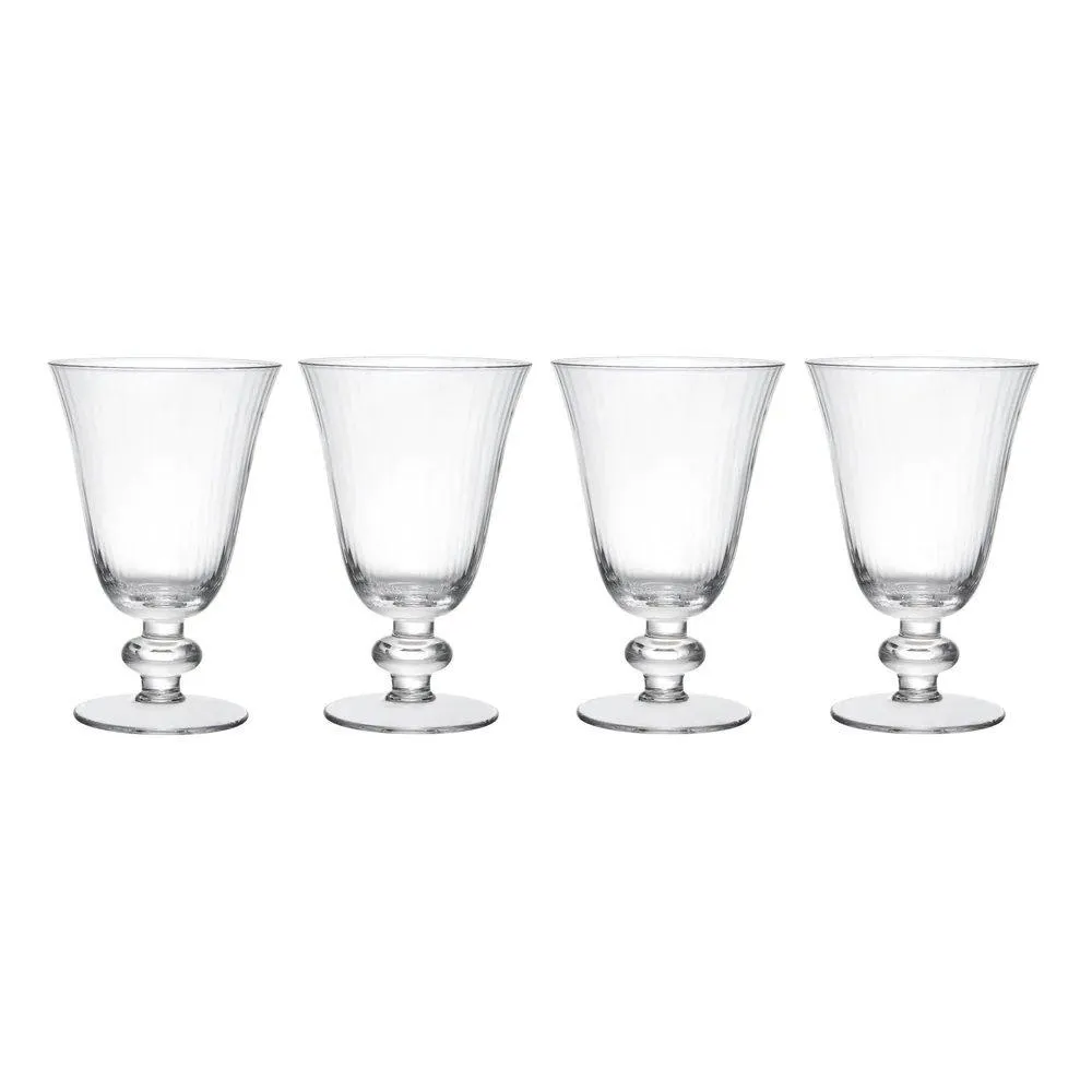 Glassware | Salerno Crystal Wine Glasses, Set of 4, 260ml | Mikasa