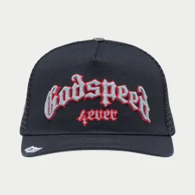 GS FOREVER TRUCKER HAT (Black/3M/Red)