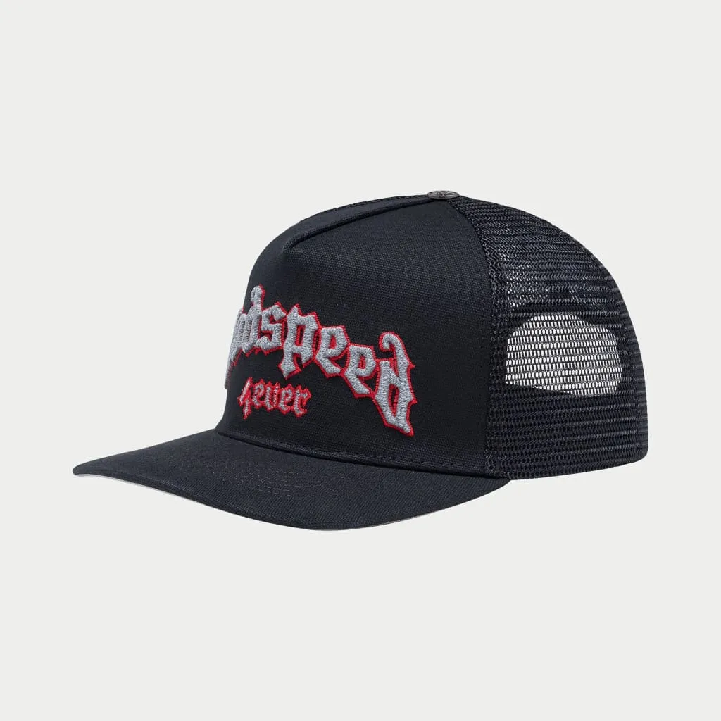 GS FOREVER TRUCKER HAT (Black/3M/Red)