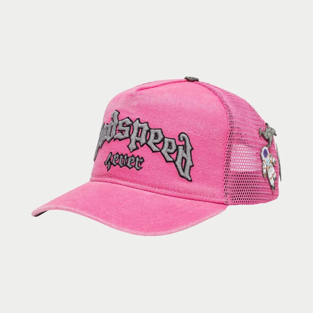 GS Forever Trucker Hat (Fuchsia Washed)