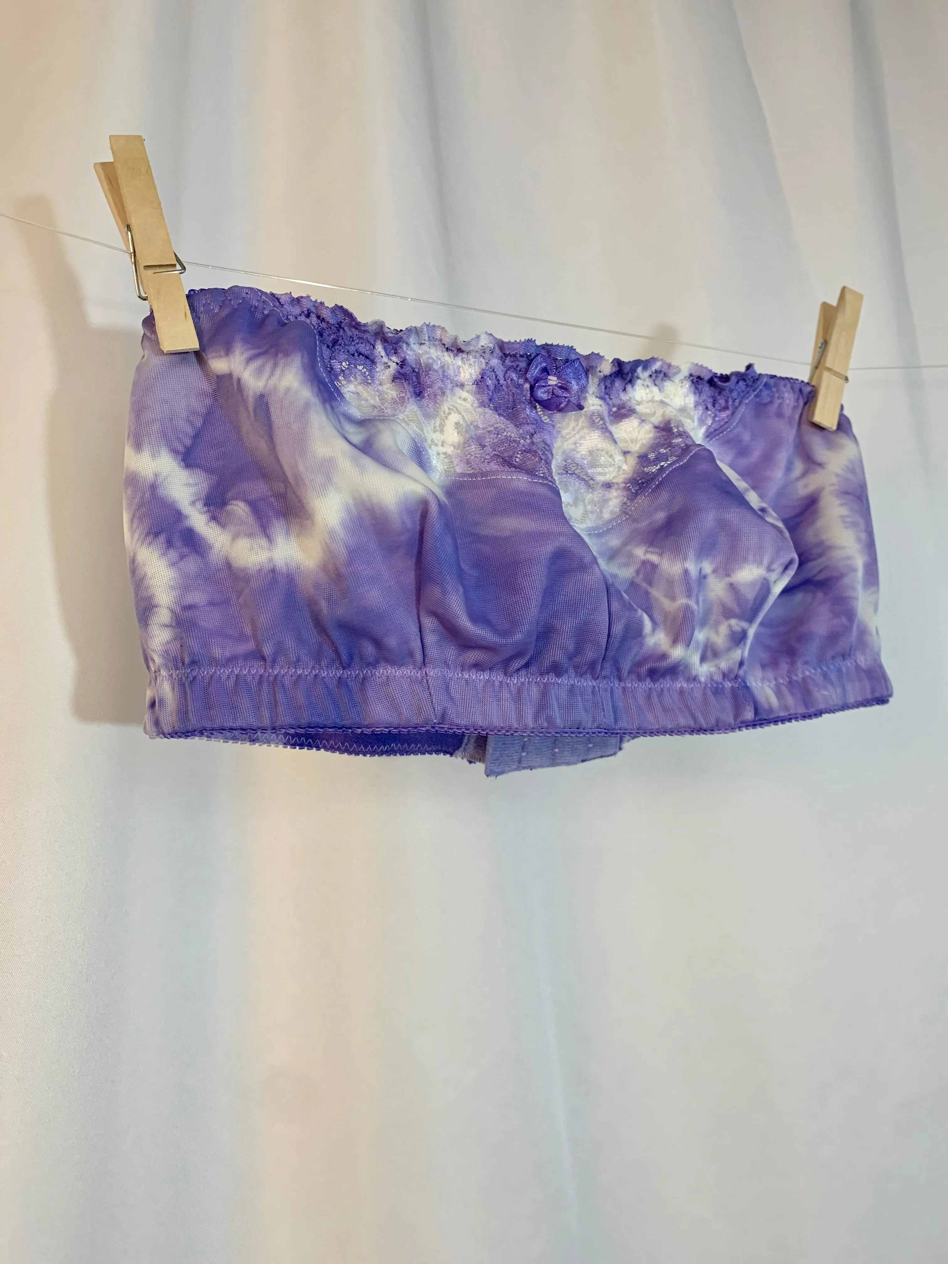 Hand dyed 60’s tube bra