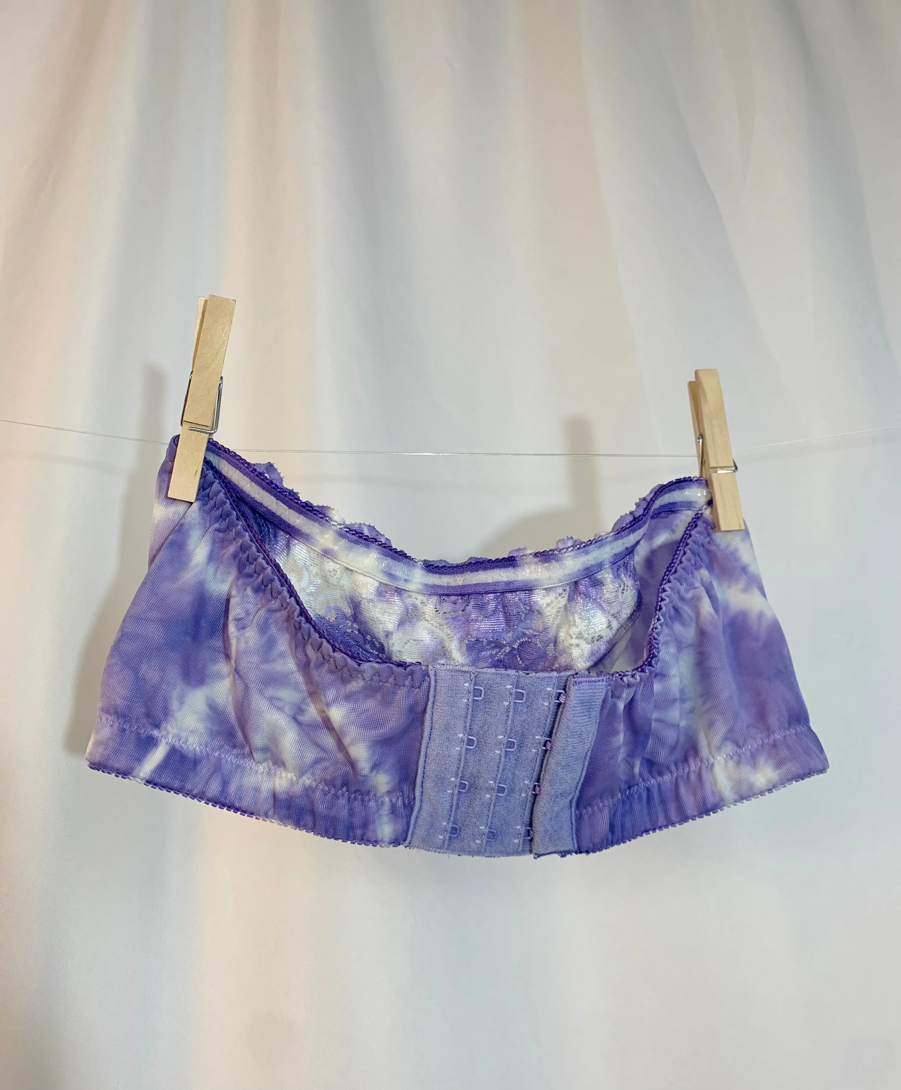 Hand dyed 60’s tube bra