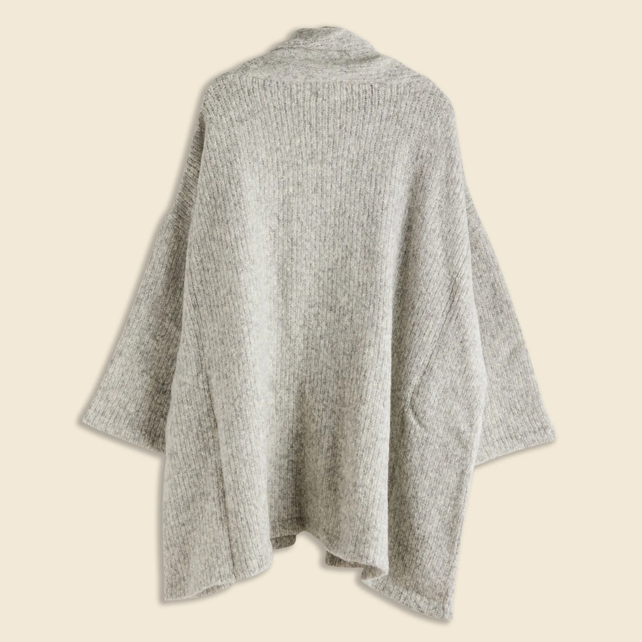 Haori Sweater Coat - Watery Sky