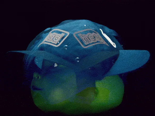 Hardhead Head Support Hat (Blue)